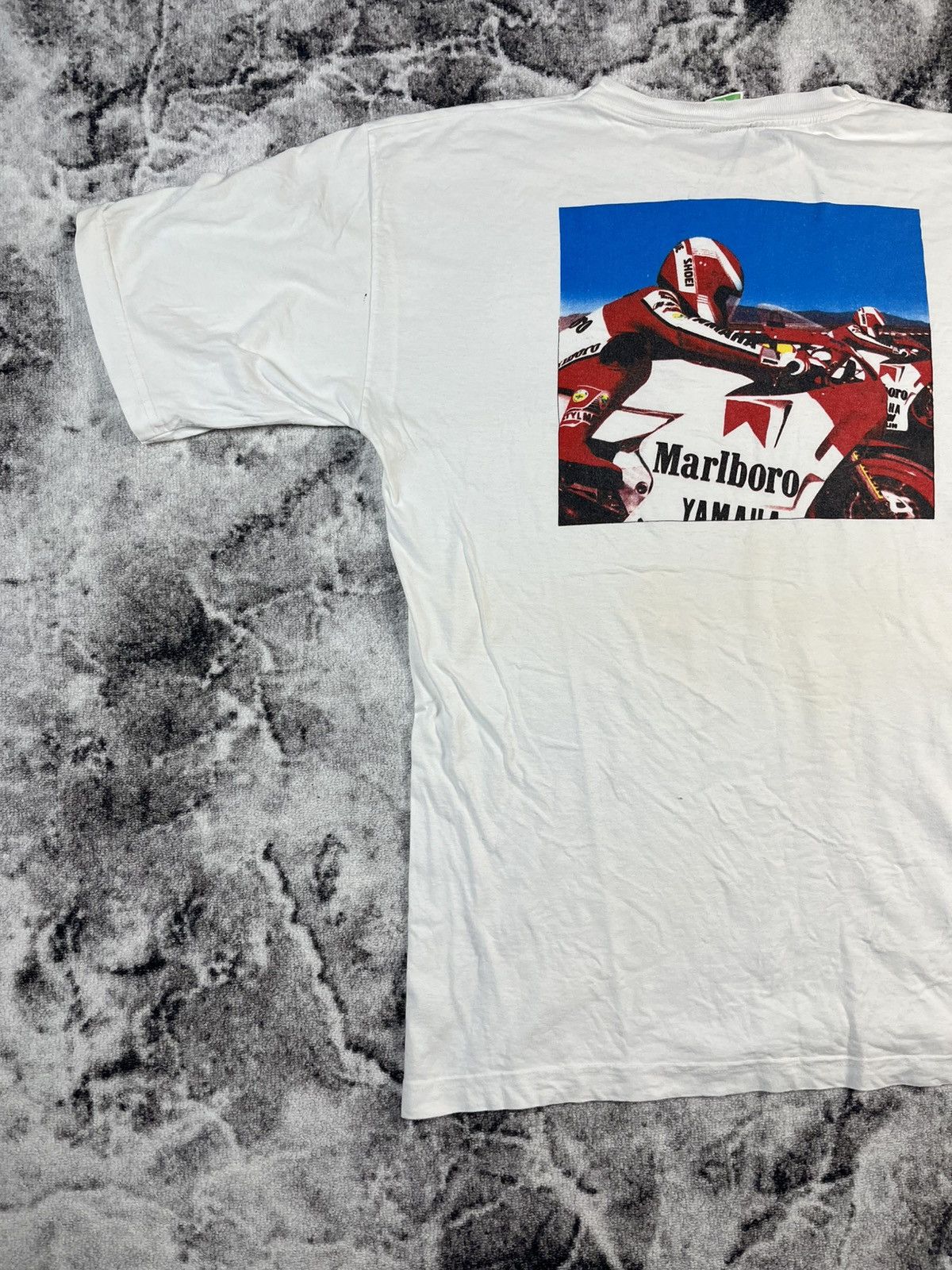 Marlboro Vintage Marlboro Yamaha Racing Tee XXL Size US XXL / EU 58 / 5 - 11 Thumbnail