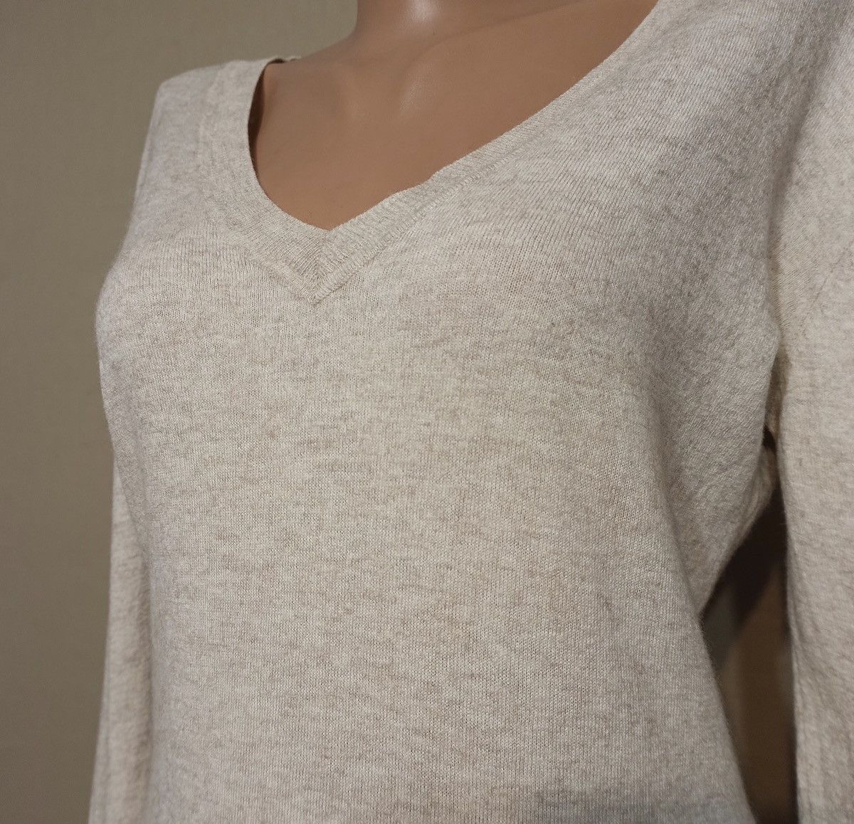 Sandro SANDRO Paris Beige Wool Women’s Sweater Size 2 M Size M / US 6-8 / IT 42-44 - 2 Thumbnail