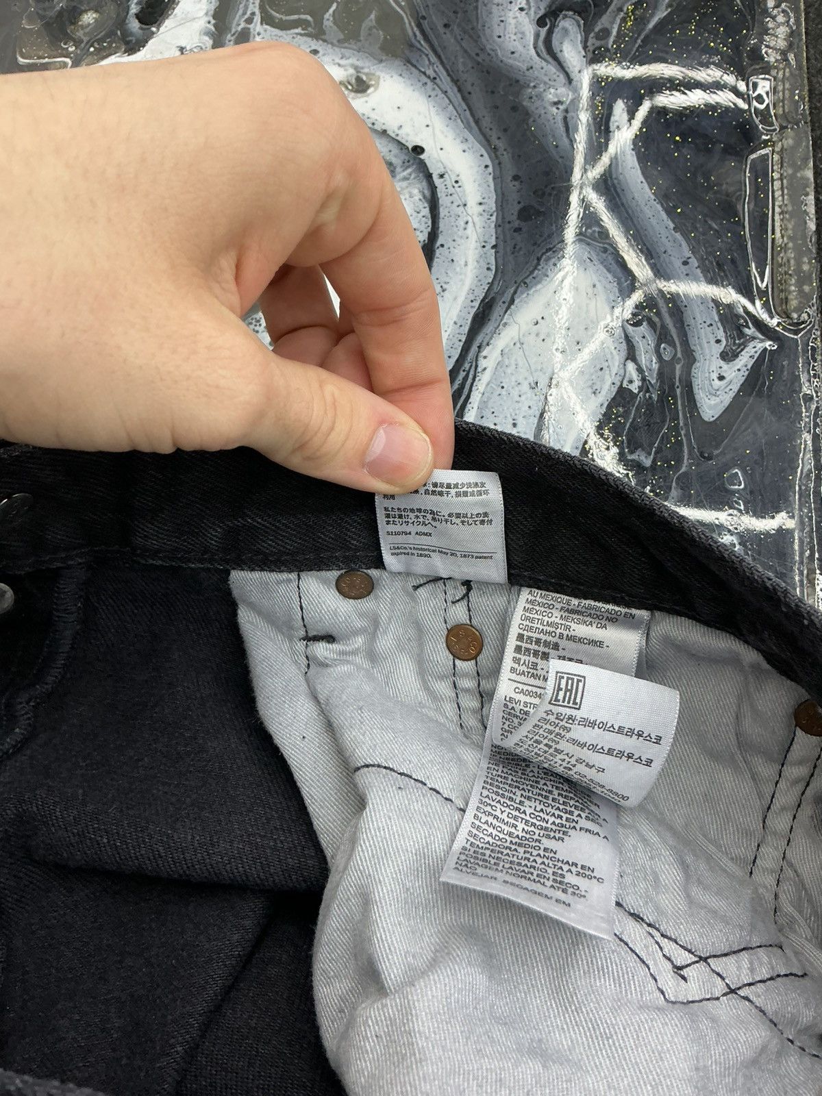 DENIM TEARS Denim Tears x Offset Jeans Black Size 32x32 Size US 32 / EU 48 - 11 Thumbnail