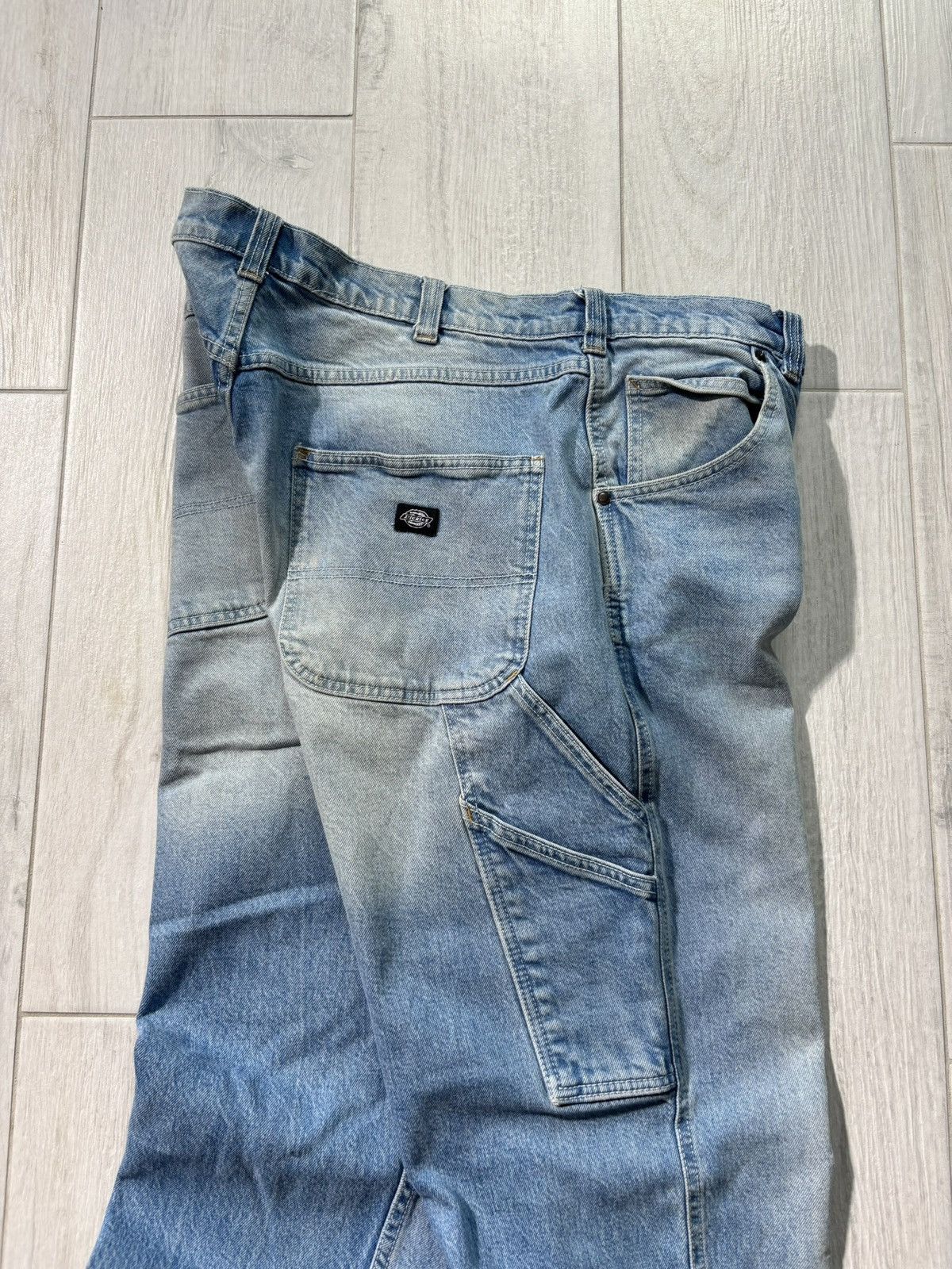 Dickies Dickies Jeans Cargo Washed Denim Workwear Rap Style Size US 32 / EU 48 - 3 Thumbnail