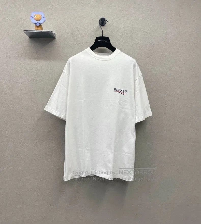 Balenciaga Balenciaga Logo Print Oversized Short Sleeve T-Shirt. Size US XS / EU 42 / 0 - 1 Thumbnail