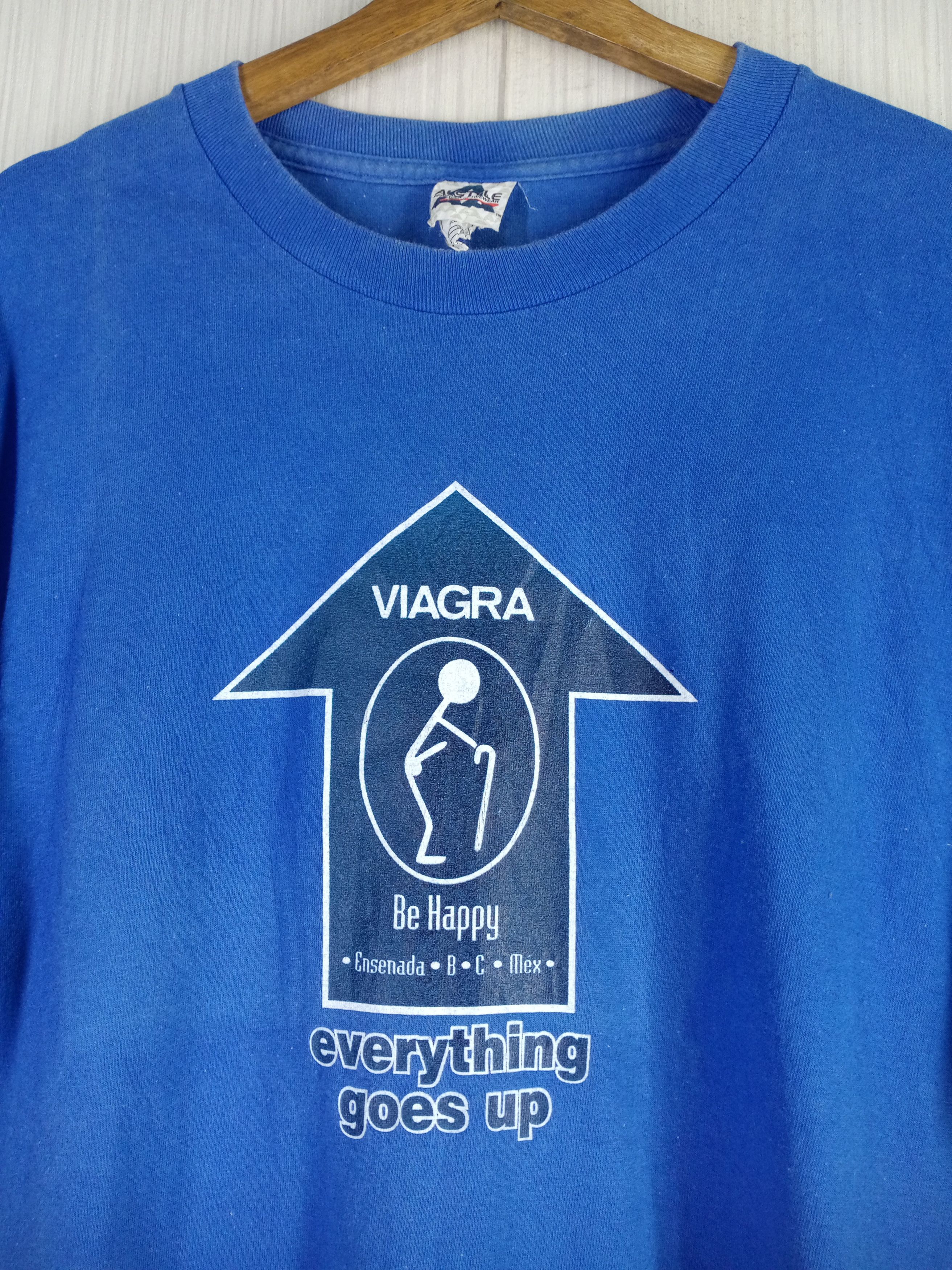 Hysteric Glamour Rare Vintage Superviagra Pornstar Sex Tshirt Size US L / EU 52-54 / 3 - 1 Thumbnail
