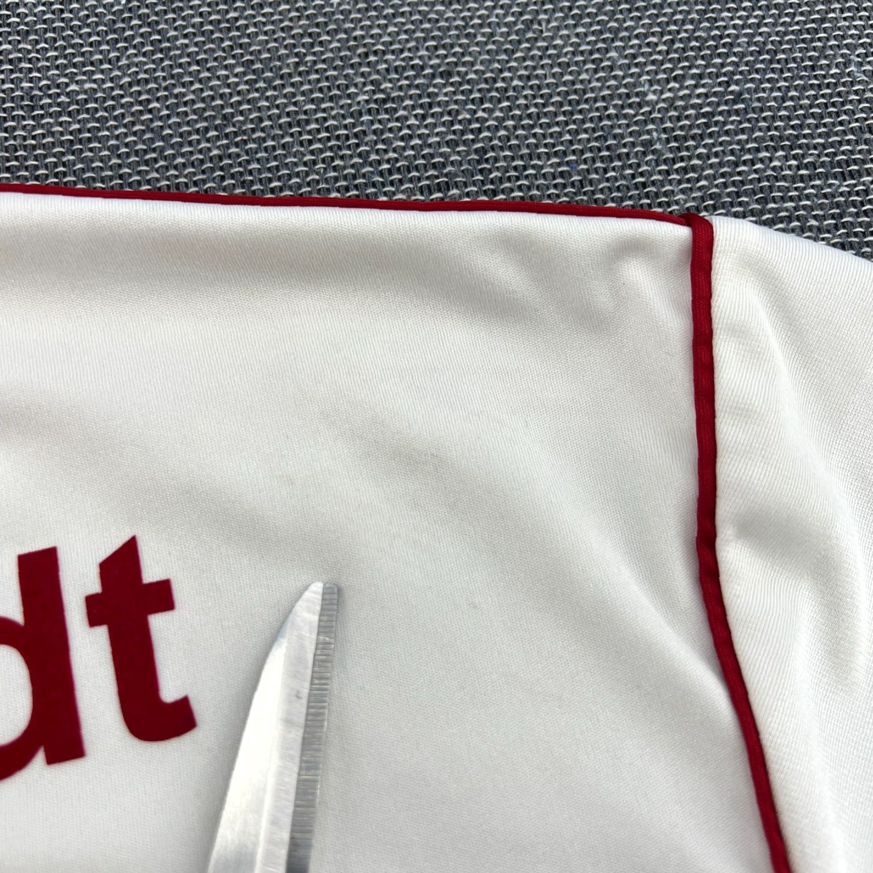 Adidas adidas FC Honhardt 2012 Football Jersey Haag Mens Large White Jersey Shirt Mens L Adidas White Football Size US L / EU 52-54 / 3 - 6 Thumbnail