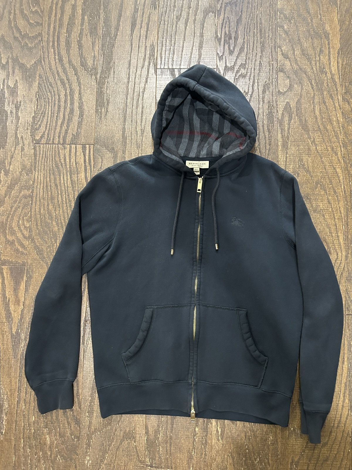 Burberry Zip Up Hoodie