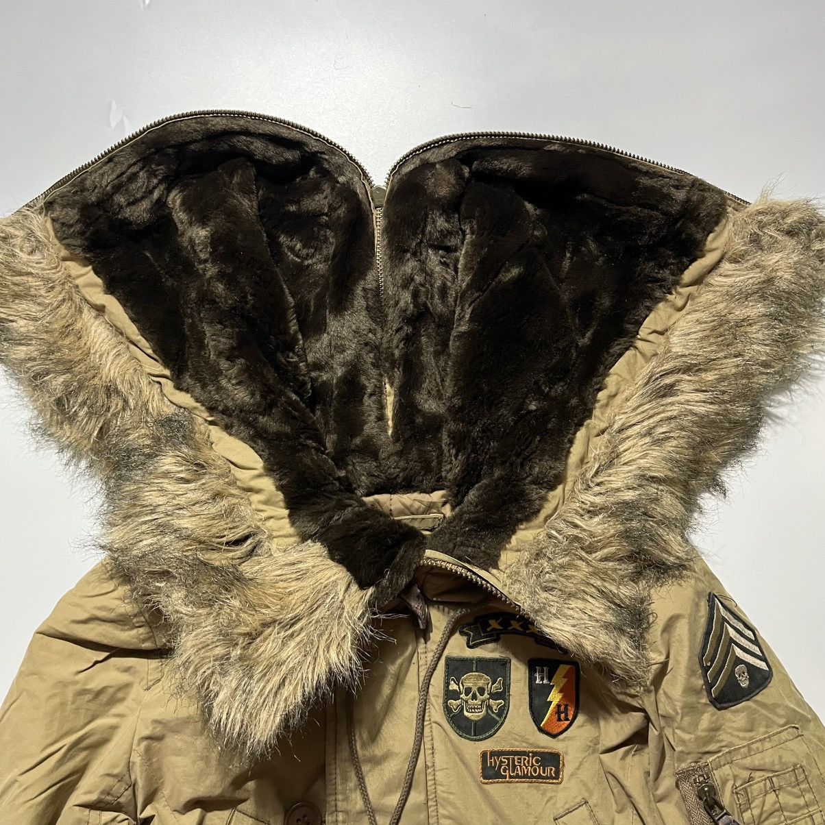 Hysteric Glamour Hysteric glamour fur + hooded jacket Size US M / EU 48-50 / 2 - 3 Thumbnail