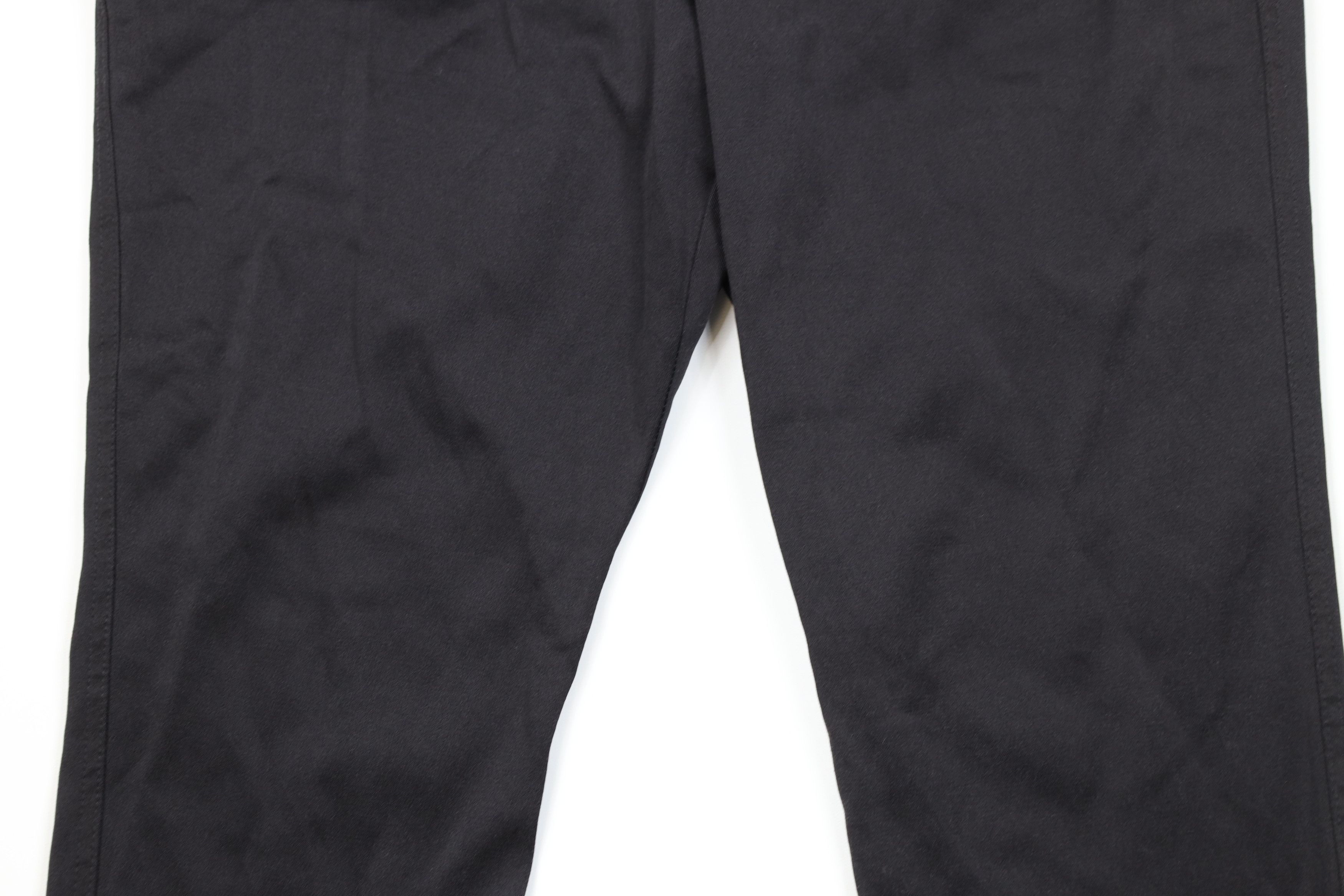 Vintage 90s Y2K Tripp NYC Stretch Capris Jeans Pants Black