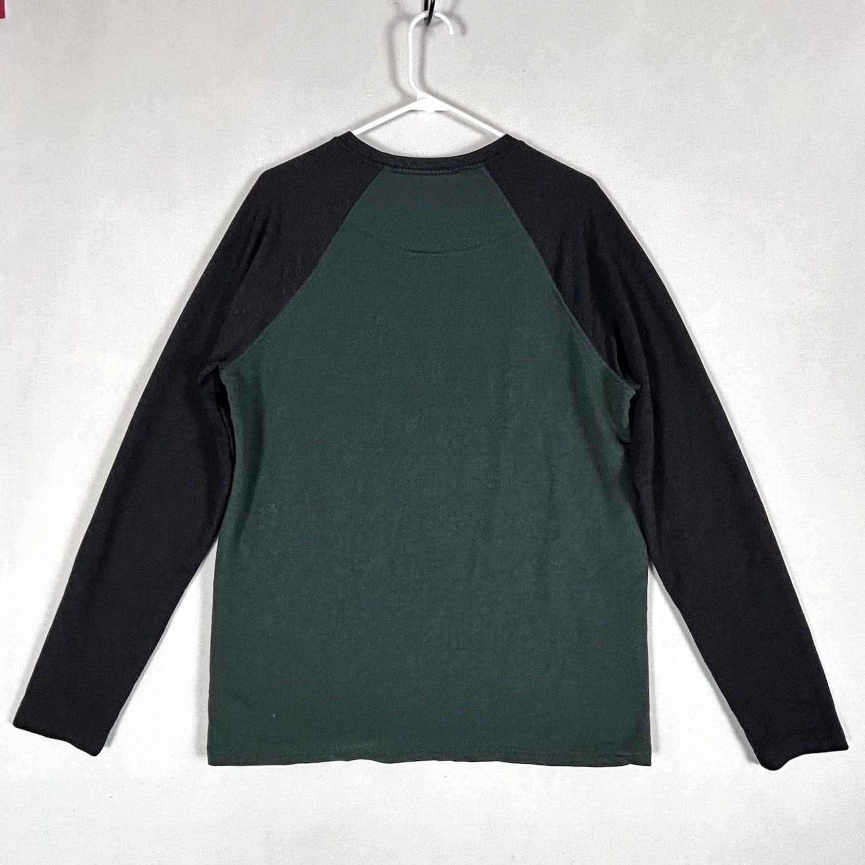 Orvis Orvis Men’s Long Sleeve Crew Neck T-Shirt Two Tone Green Gray Size M Size US M / EU 48-50 / 2 - 5 Thumbnail