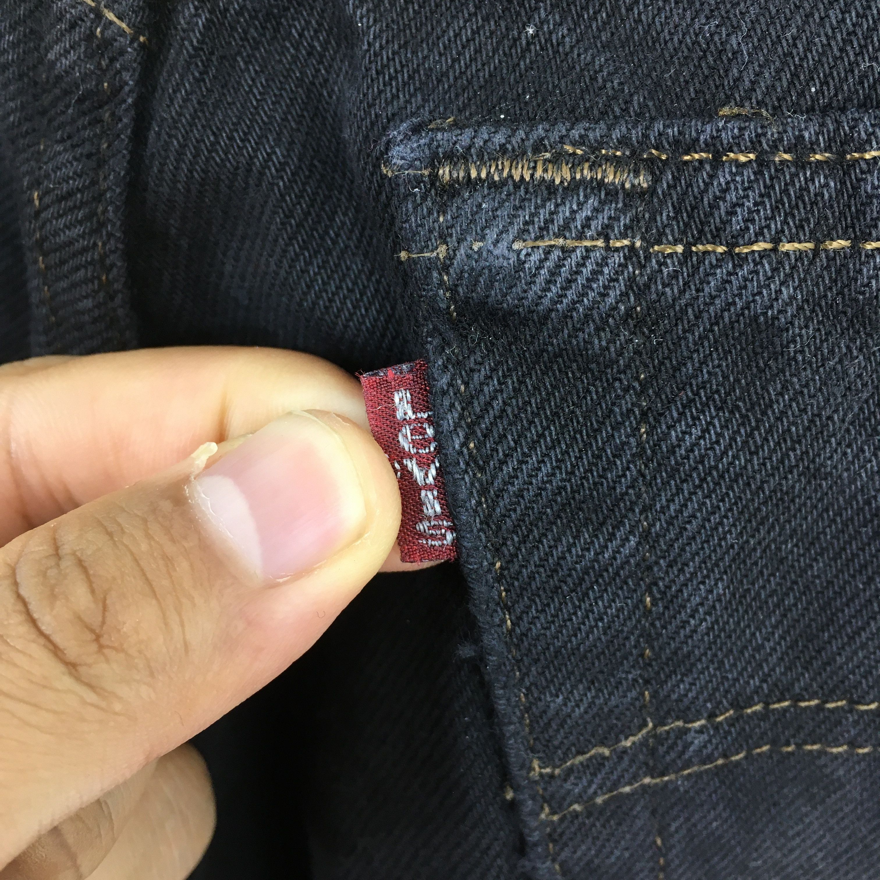 Levi's Size 30x30.5 Vintage 90s Levi's 501 Black Jeans S1167 Size US 30 / EU 46 - 12 Thumbnail