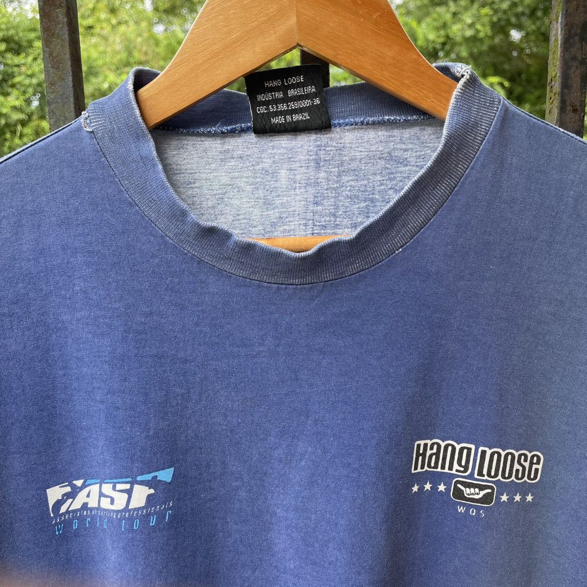 REEF 🔥Vintage 90s REEF Hang Loose Fast World Tour Surfing Tee Size US XL / EU 56 / 4 - 6 Thumbnail