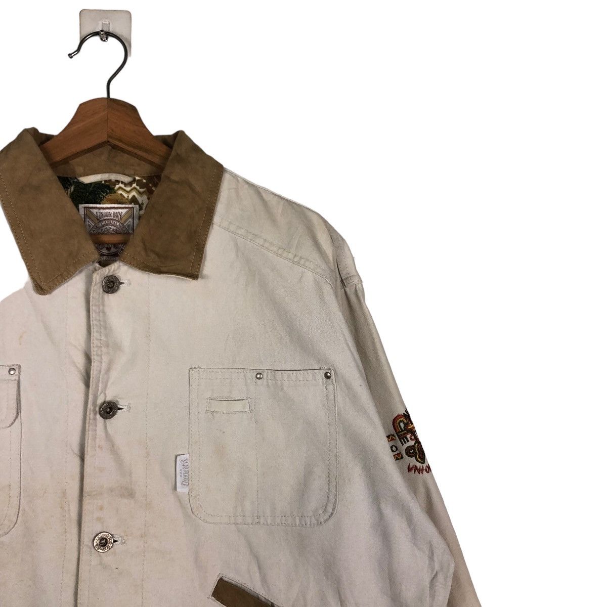 Japanese Brand 🔥Vintage Cropped Biker Jacket Union Made Multi Pocket Size US L / EU 52-54 / 3 - 6 Thumbnail