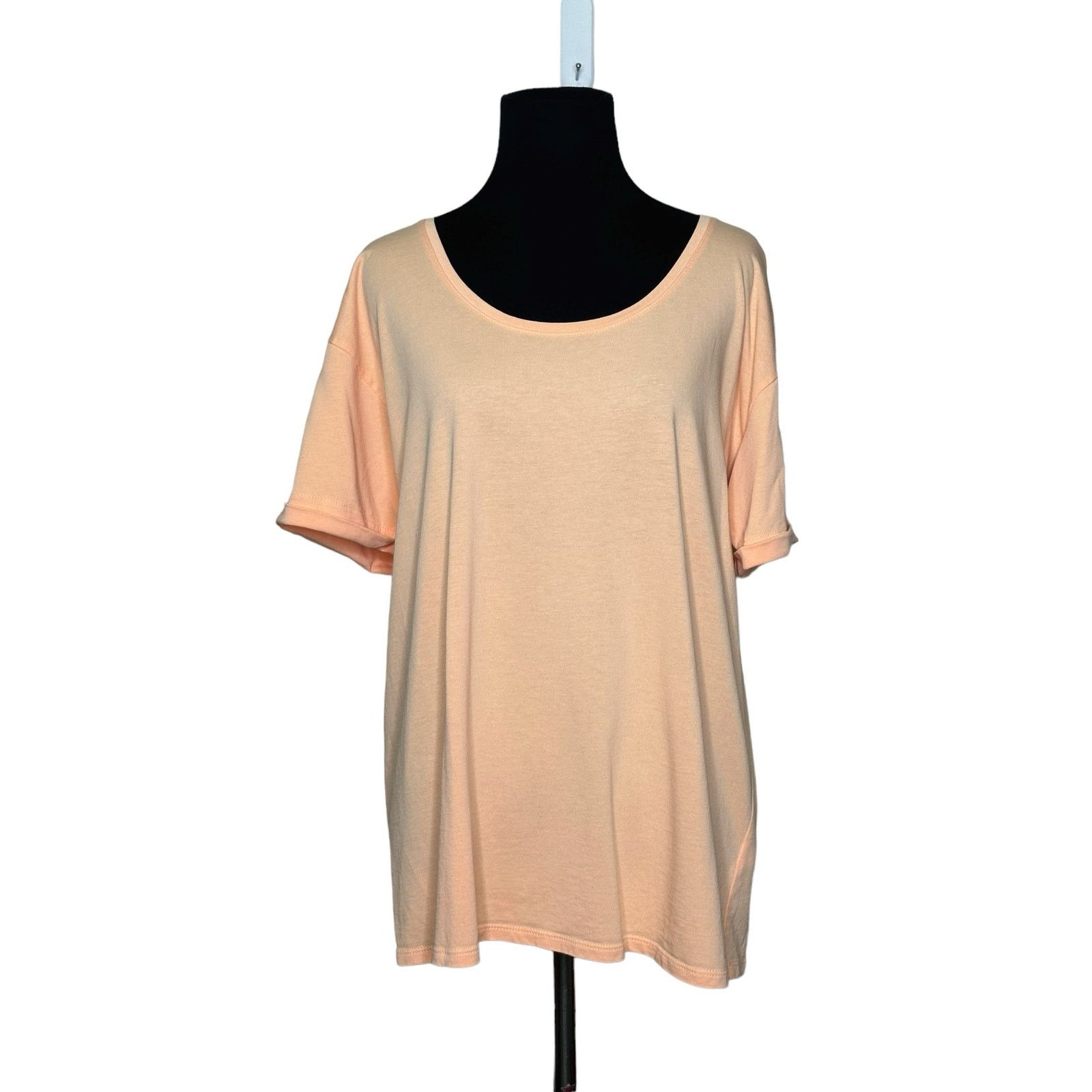 J. Jill J. Jill melon orange short sleeves t shirt size L Size L / US 10 / IT 46 - 1 Thumbnail