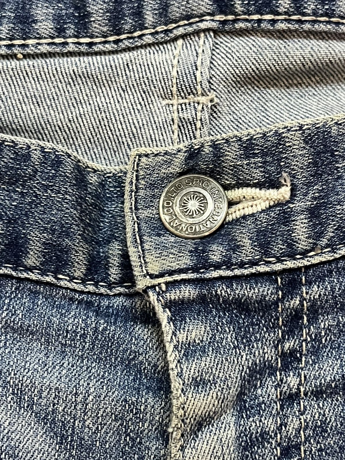 Tornado Mart Vintage Tornado Mart Skinny Mudwash Distressed Denim Size US 31 - 10 Thumbnail