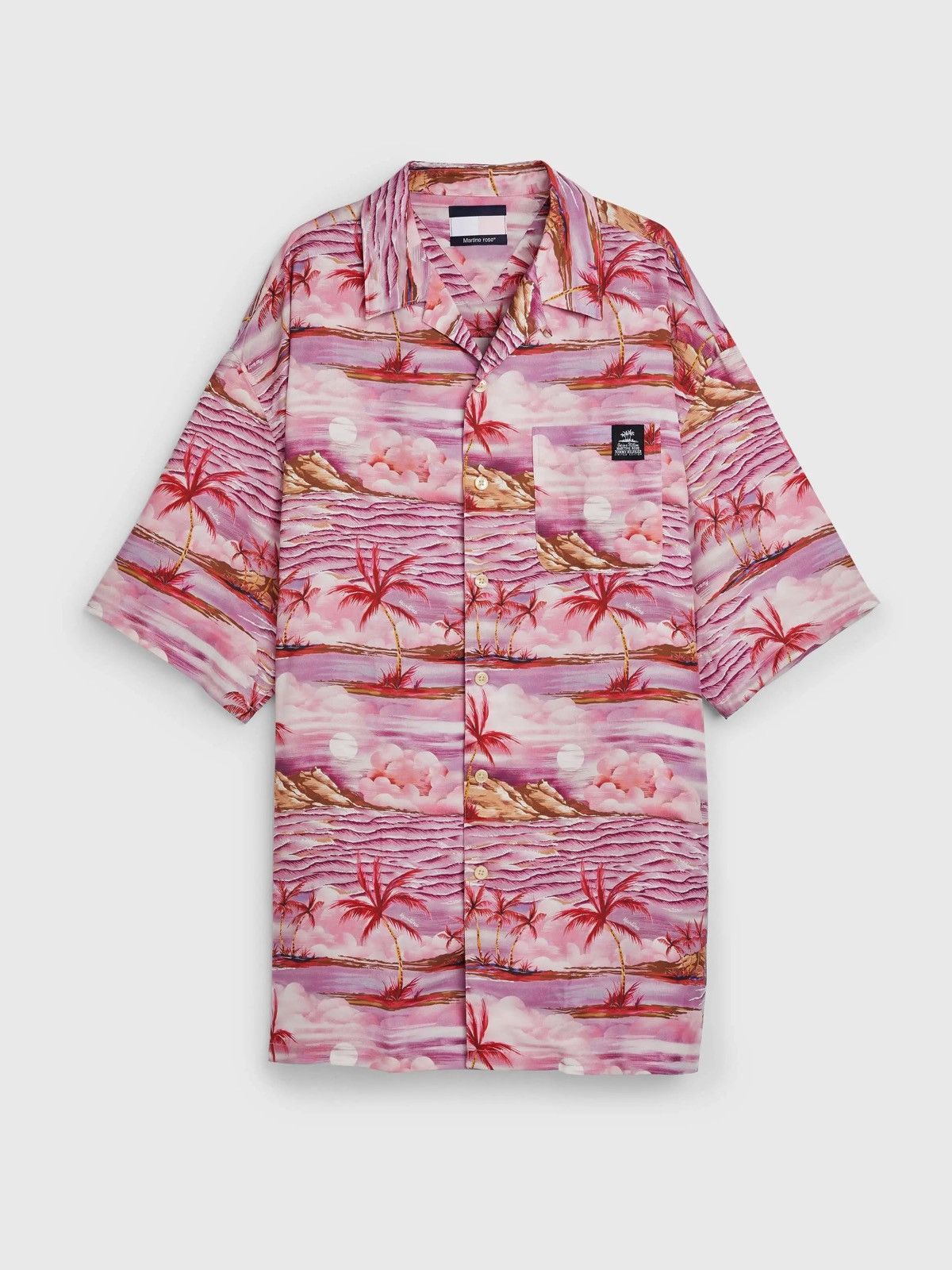 Martine Rose MARTINE ROSE OVERSIZED ASF SHORT SLEEVE HAWAII SHIRT Size US L / EU 52-54 / 3 - 3 Thumbnail