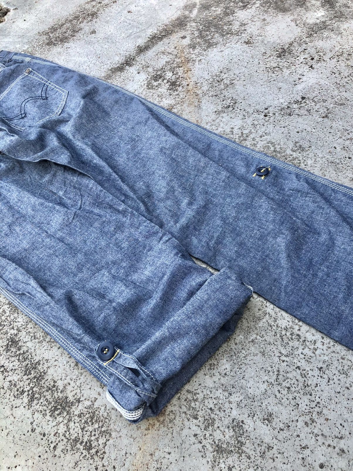 Edwin WIDE LEG⚡️⚡️EDWIN CHAMBRAY PANT Size US 30 / EU 46 - 7 Thumbnail