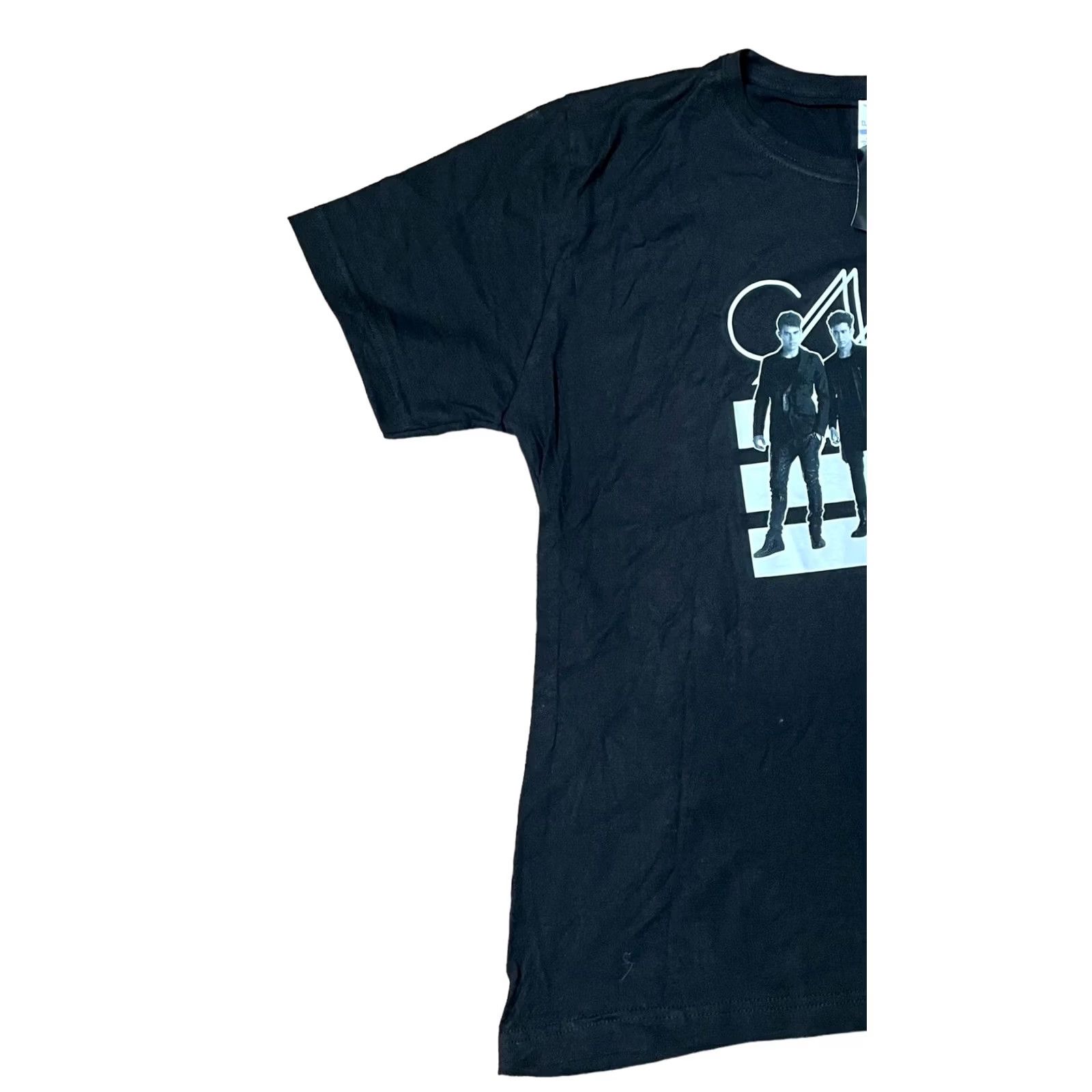 Tultex Cnco Pop Group Hot Topic Shirt Womens 2XL Black Short Sleeve Tee NWT Rock Band 2018 Regular Women size 2XL Shirt Black 2018 NWT Size XXL / US 16-18 / IT 52-54 - 2 Thumbnail