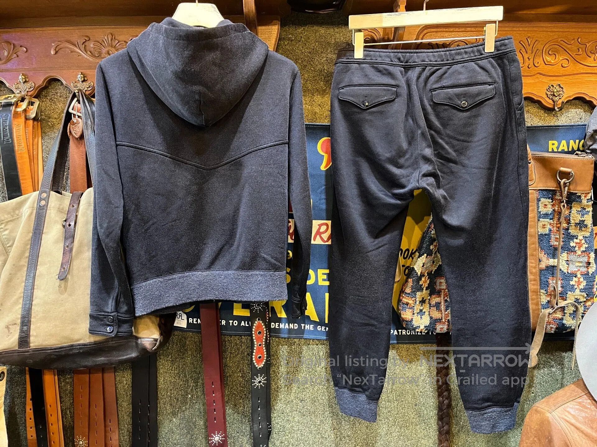 RRL Ralph Lauren double rl hoodie and pants set. Size US S / EU 44-46 / 1 - 2 Thumbnail