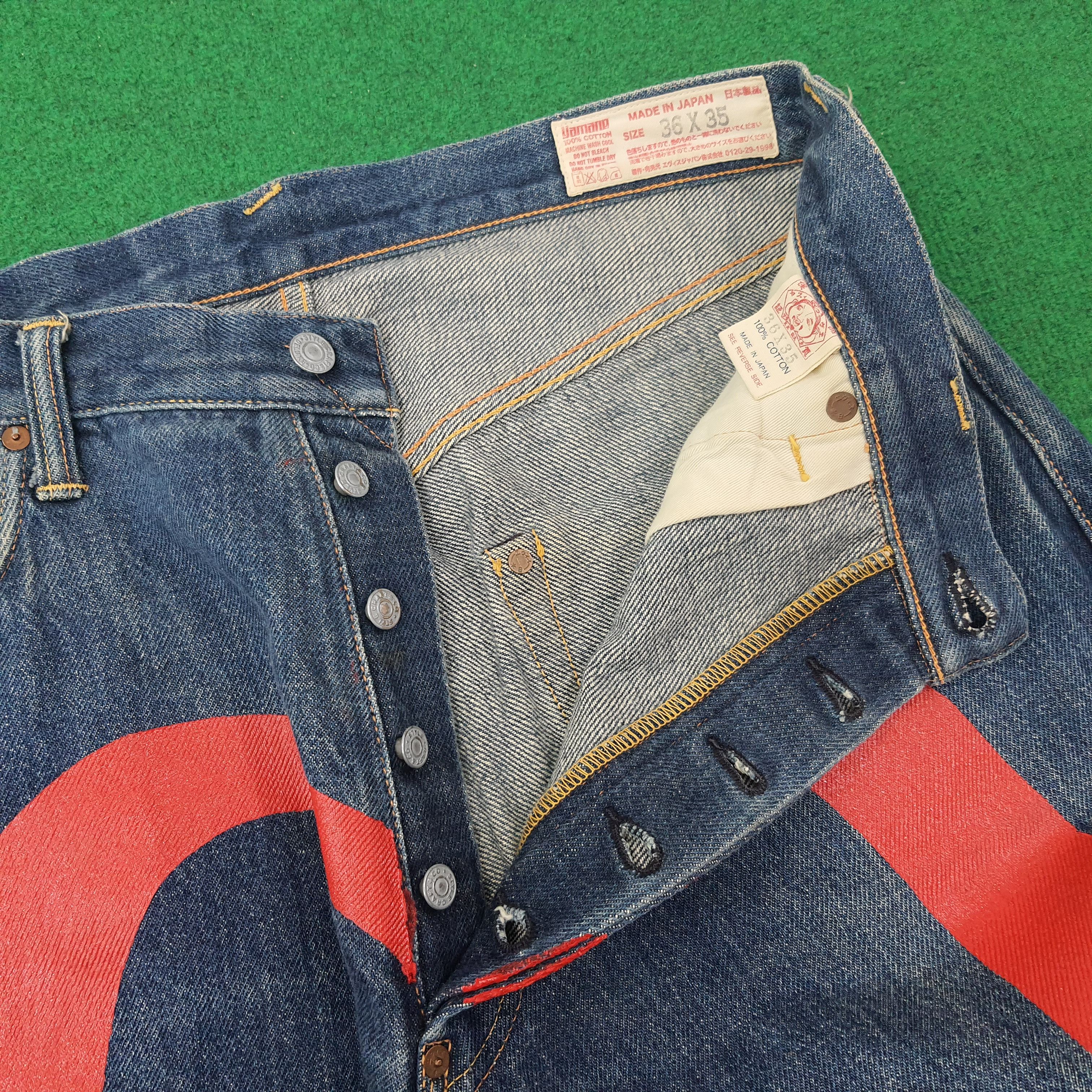Evisu Vintage Evisu Japan Selvedge Custom Daicock Jeans C228N18 Size US 33 - 8 Thumbnail