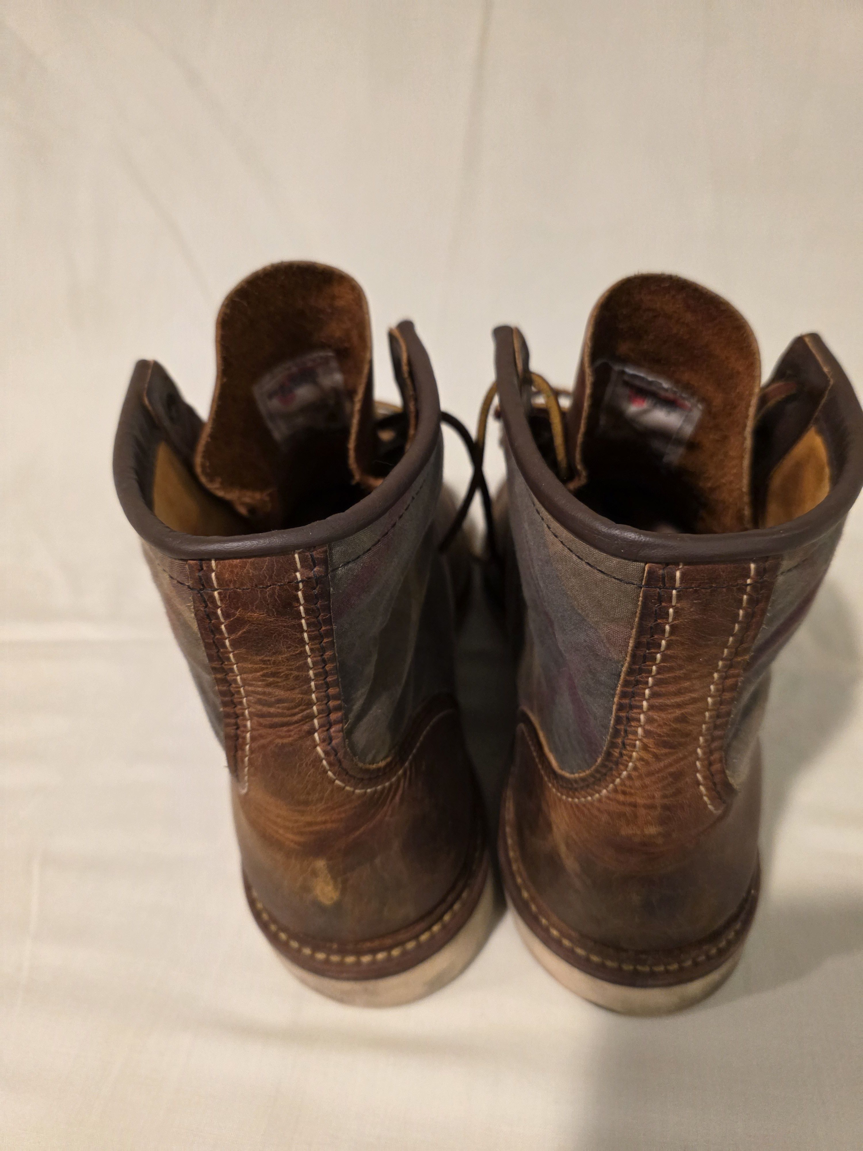 Red Wing Red Wing 4553 Brooks Brothers colab Tartan Oil Cloth Moc Toe Size US 10.5 / EU 43-44 - 6 Thumbnail