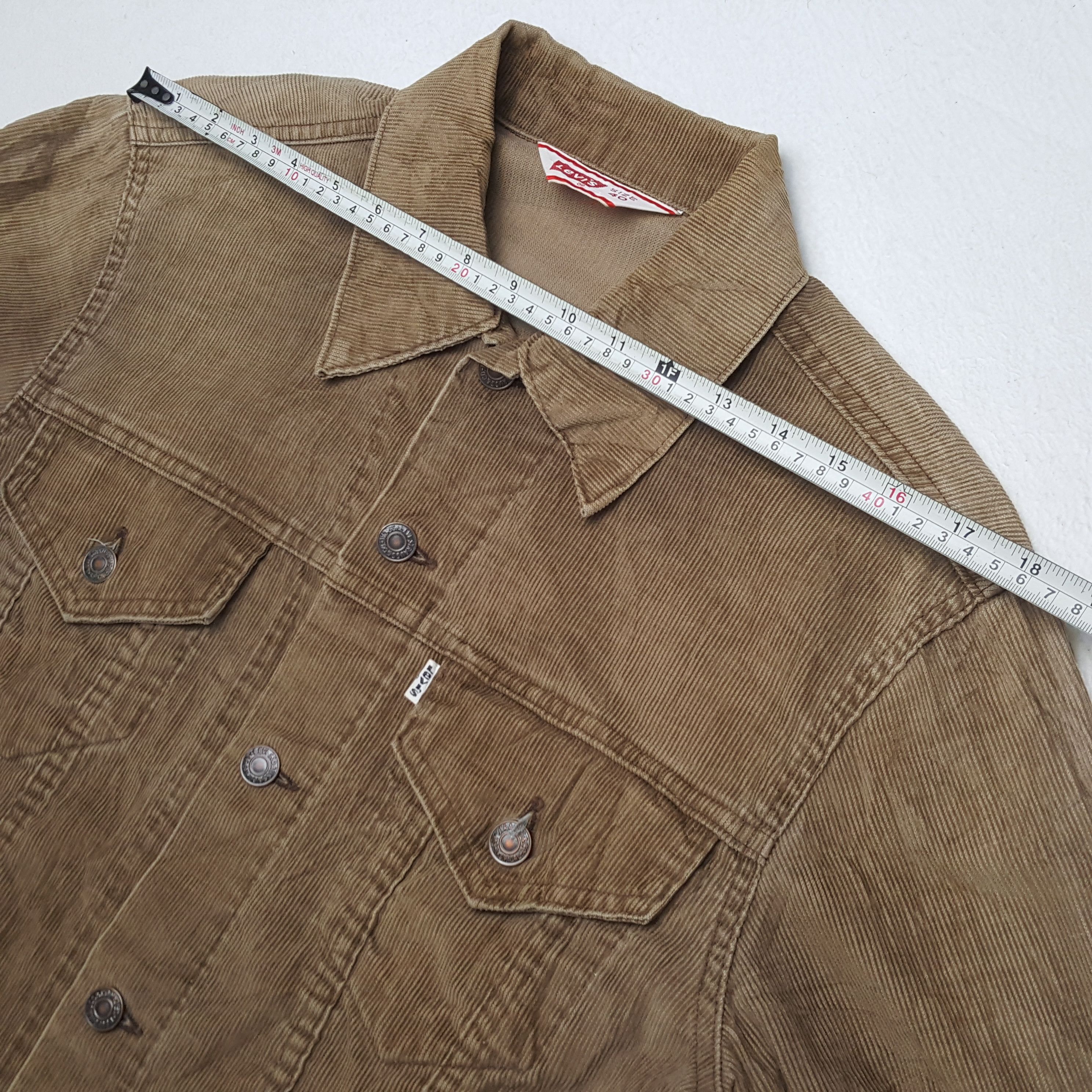 Levi's × Levi's Vintage Clothing × Vintage LEVI'S Streetwear Style Distressed Velvet Jacket Size US M / EU 48-50 / 2 - 4 Thumbnail