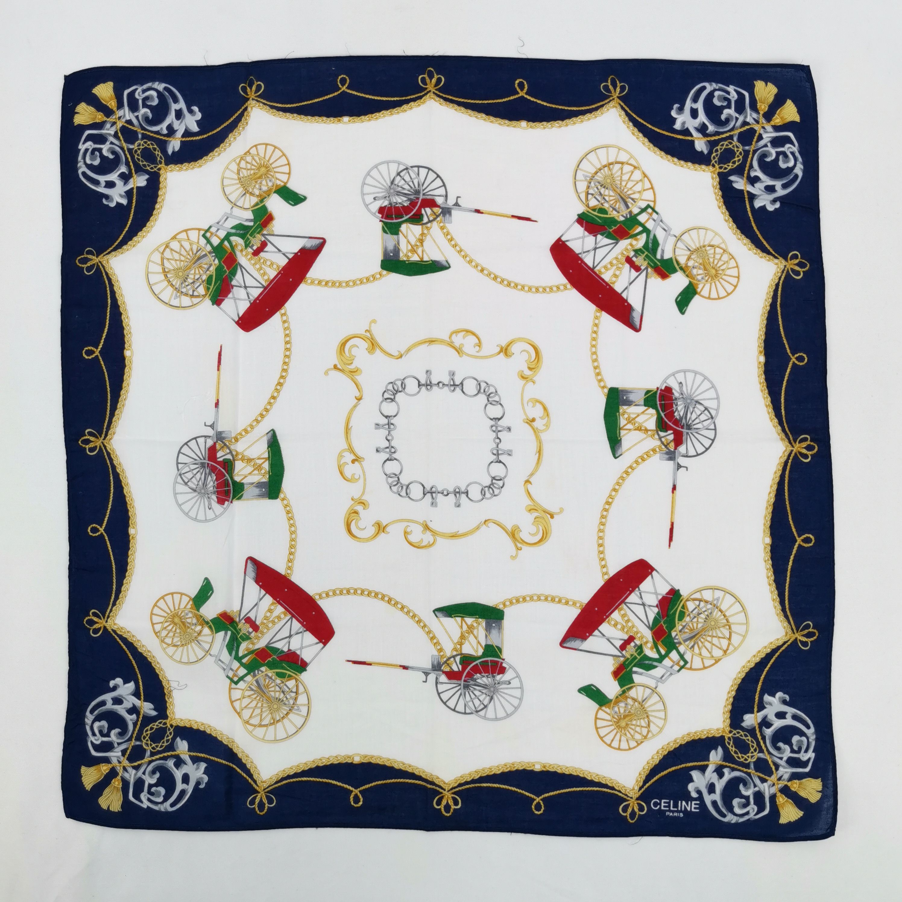 Celine Vintage Celine Handkerchief Neckerchief Bandana Size ONE SIZE - 1 Thumbnail