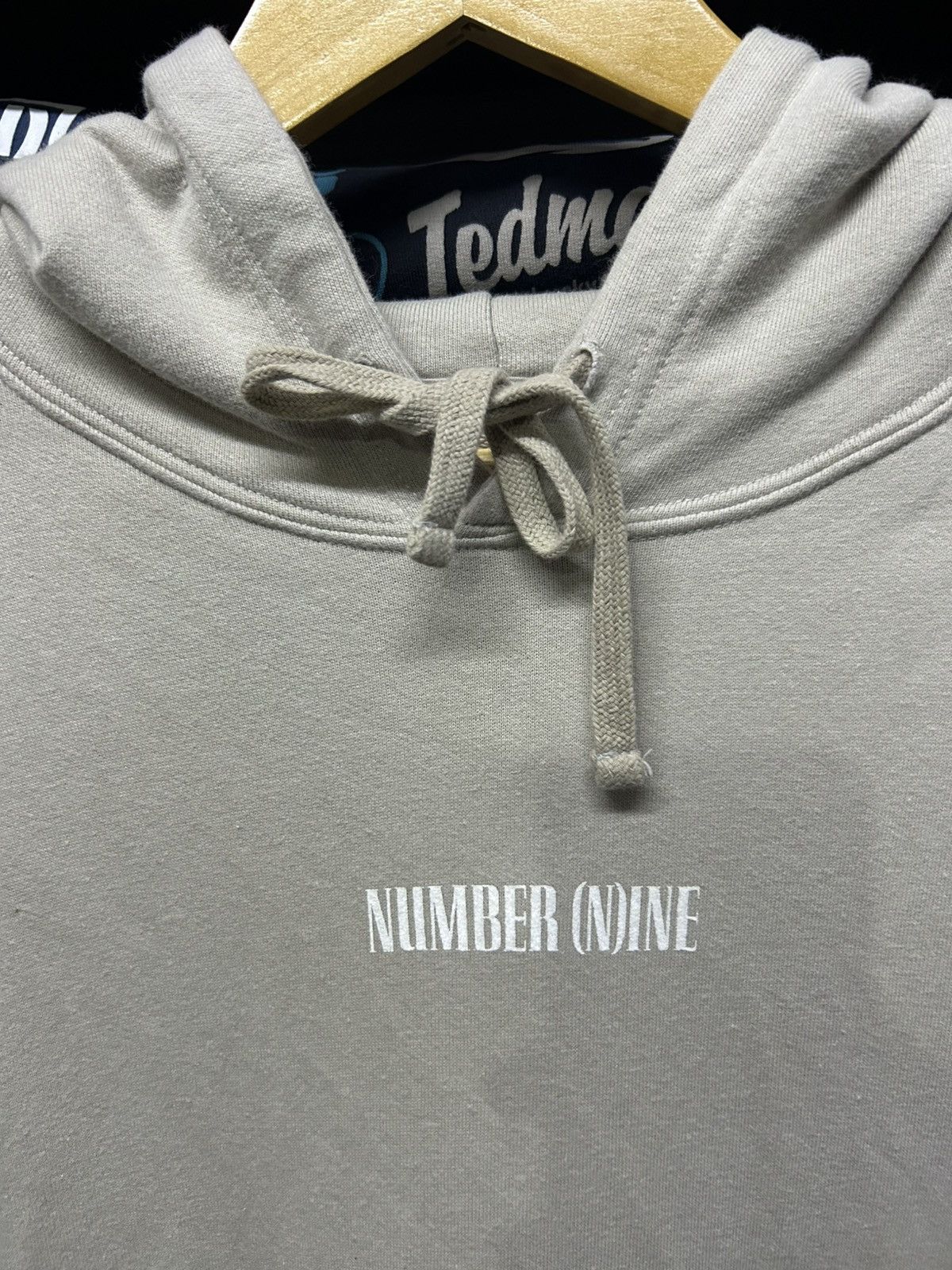 Number (N)ine Vintage Number Nine center embroidery hoodie Size US S / EU 44-46 / 1 - 2 Thumbnail
