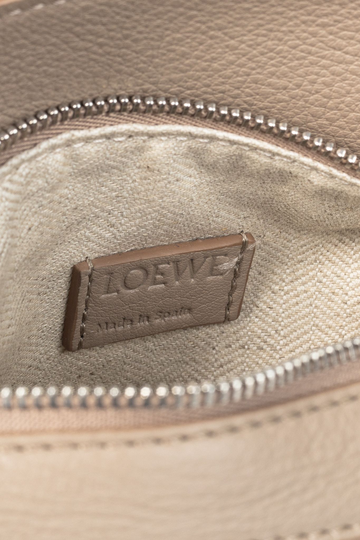 Loewe Loewe Mini Puzzle Sand Classic Calfskin Bumbag Size ONE SIZE - 13 Thumbnail