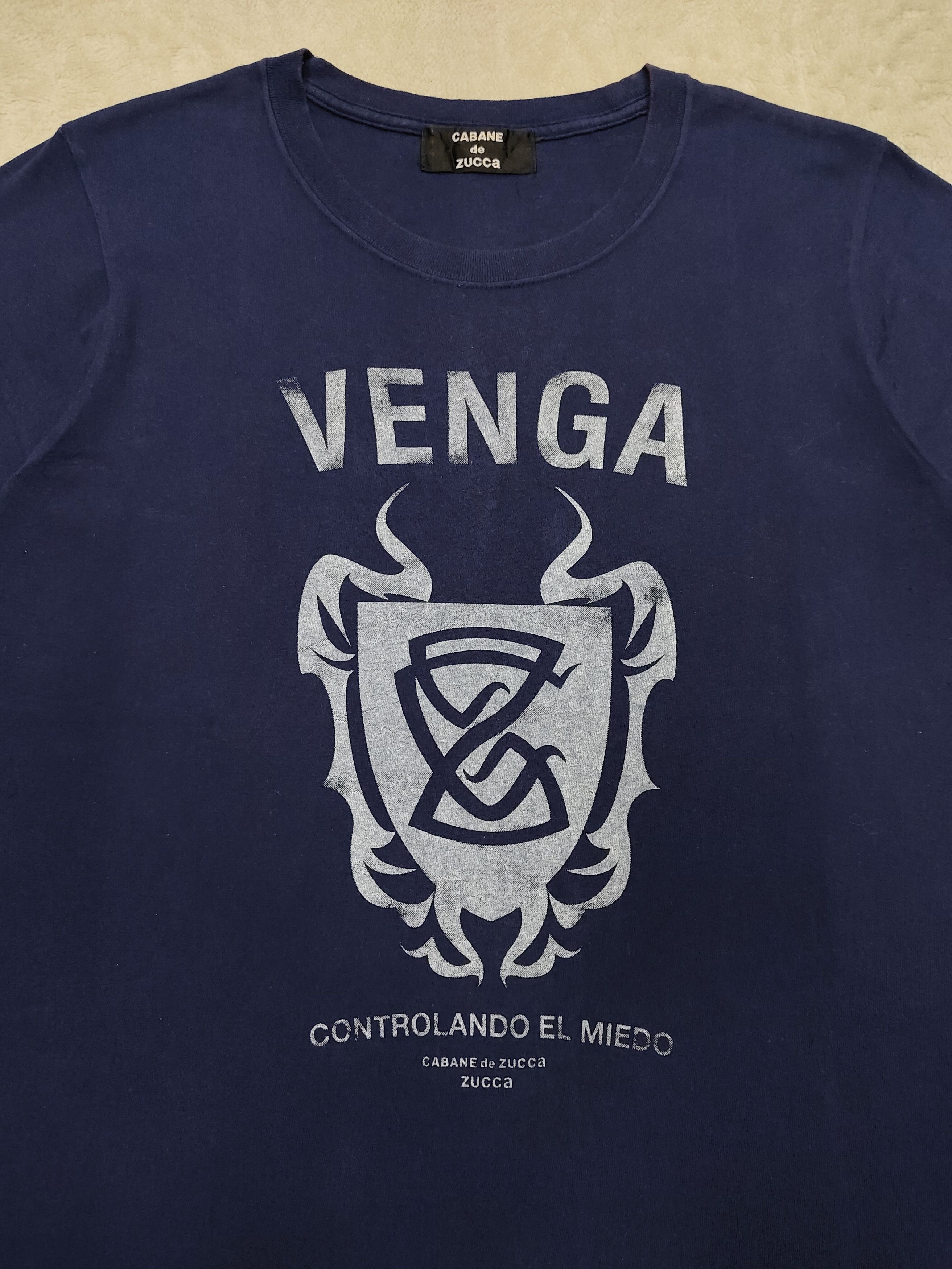 CABANE de ZUCCa 🔥Vtg Cabane de Zucca🔥 Venga Graphic Tshirt Size US M / EU 48-50 / 2 - 2 Thumbnail