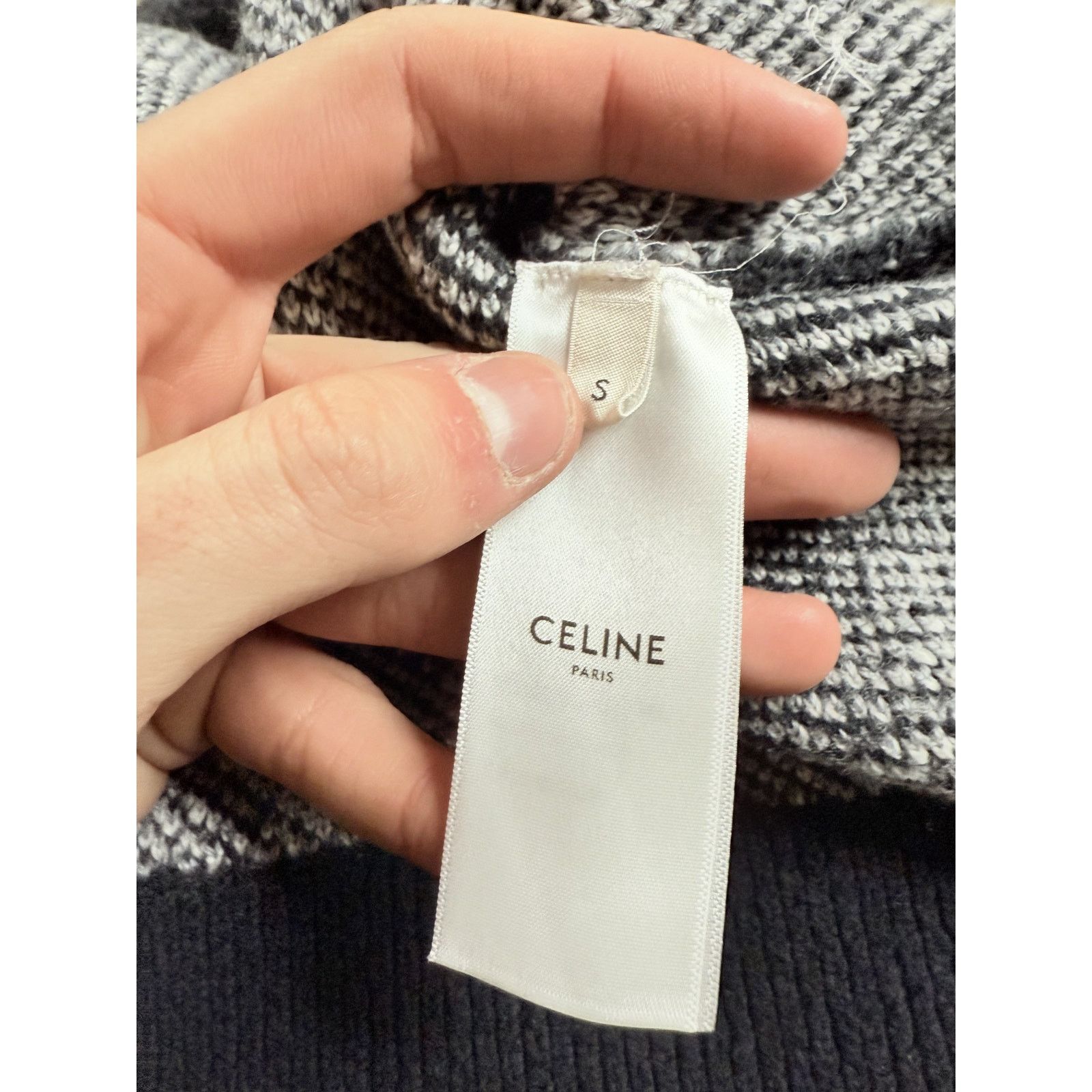 Celine Celine Dog Cardigan Used Small Size US S / EU 44-46 / 1 - 3 Thumbnail