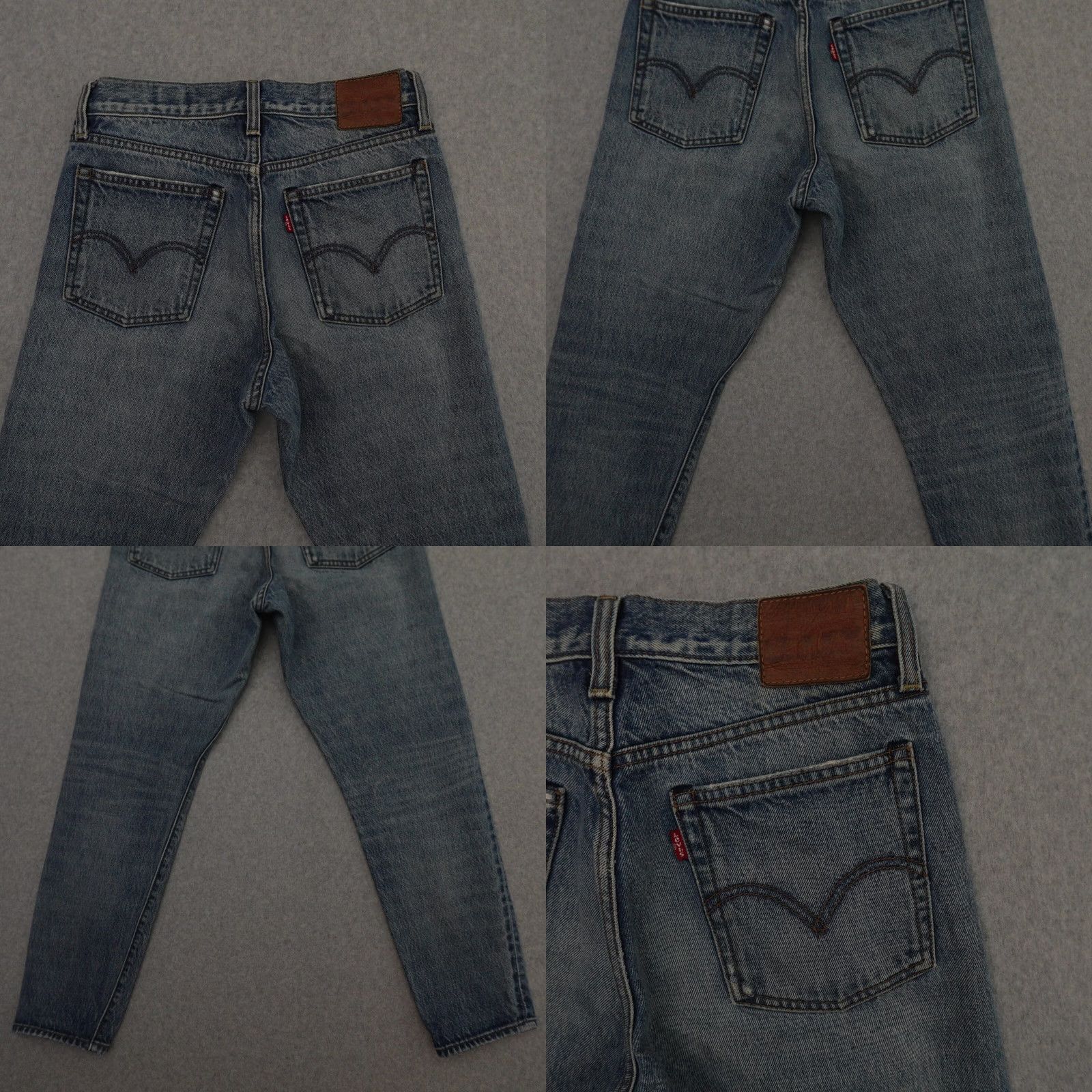 Levi's VINTAGE Levi's Jeans Women's 27 (27X27) White Oak Cone Denim Selvedge Distressed Zip Fly Jeans Size 27" / US 4 / IT 40 - 9 Thumbnail
