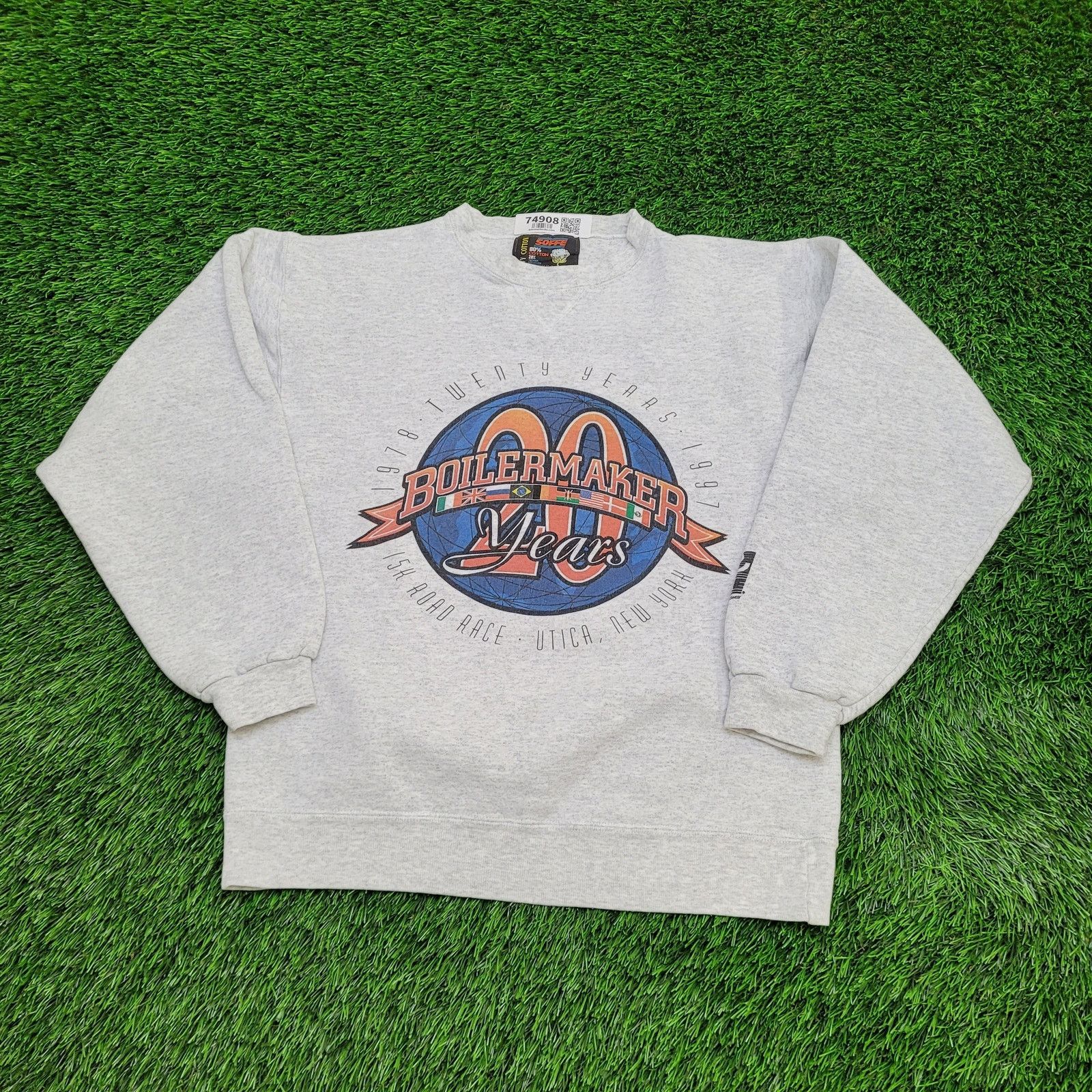 Vintage Vintage 1997 Boilermakers Sweatshirt Medium 20x24 USA Size US M / EU 48-50 / 2 - 1 Thumbnail