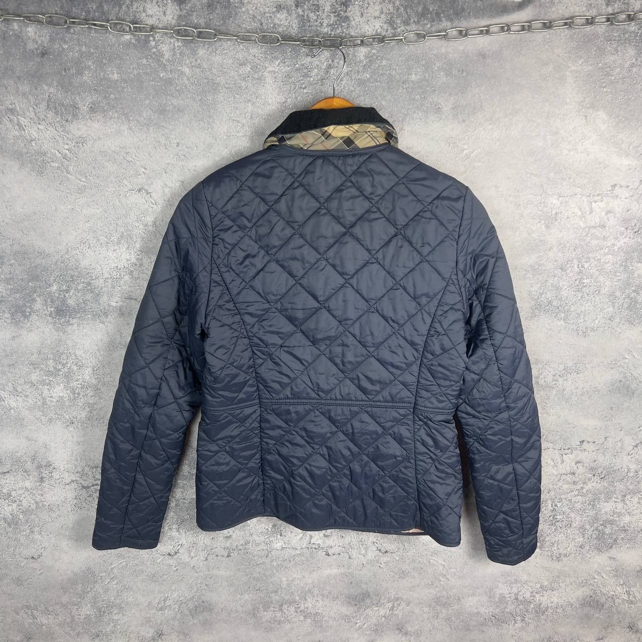 Barbour Barbour Quilted Jacket Women's Size USA4 UK8 Blue ` Size S / US 4 / IT 40 - 9 Thumbnail