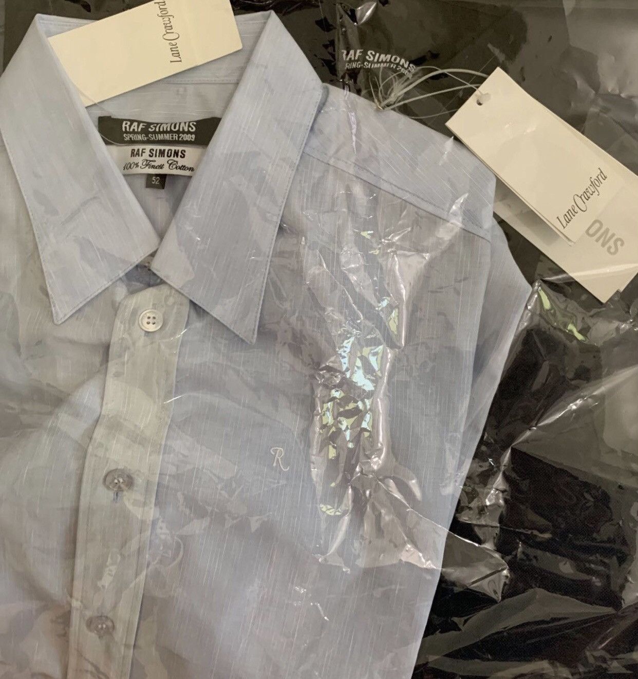 Raf Simons RAF SIMENS SS09 small R flat shirt2412-Nextarrow Size US L / EU 52-54 / 3 - 5 Thumbnail
