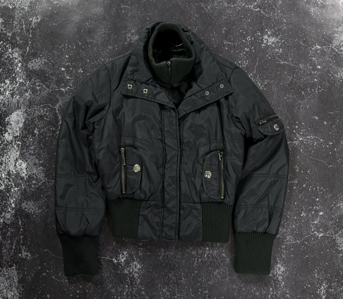 Vintage Avant-garde Bomber jacket Size S / US 4 / IT 40 - 1 Thumbnail