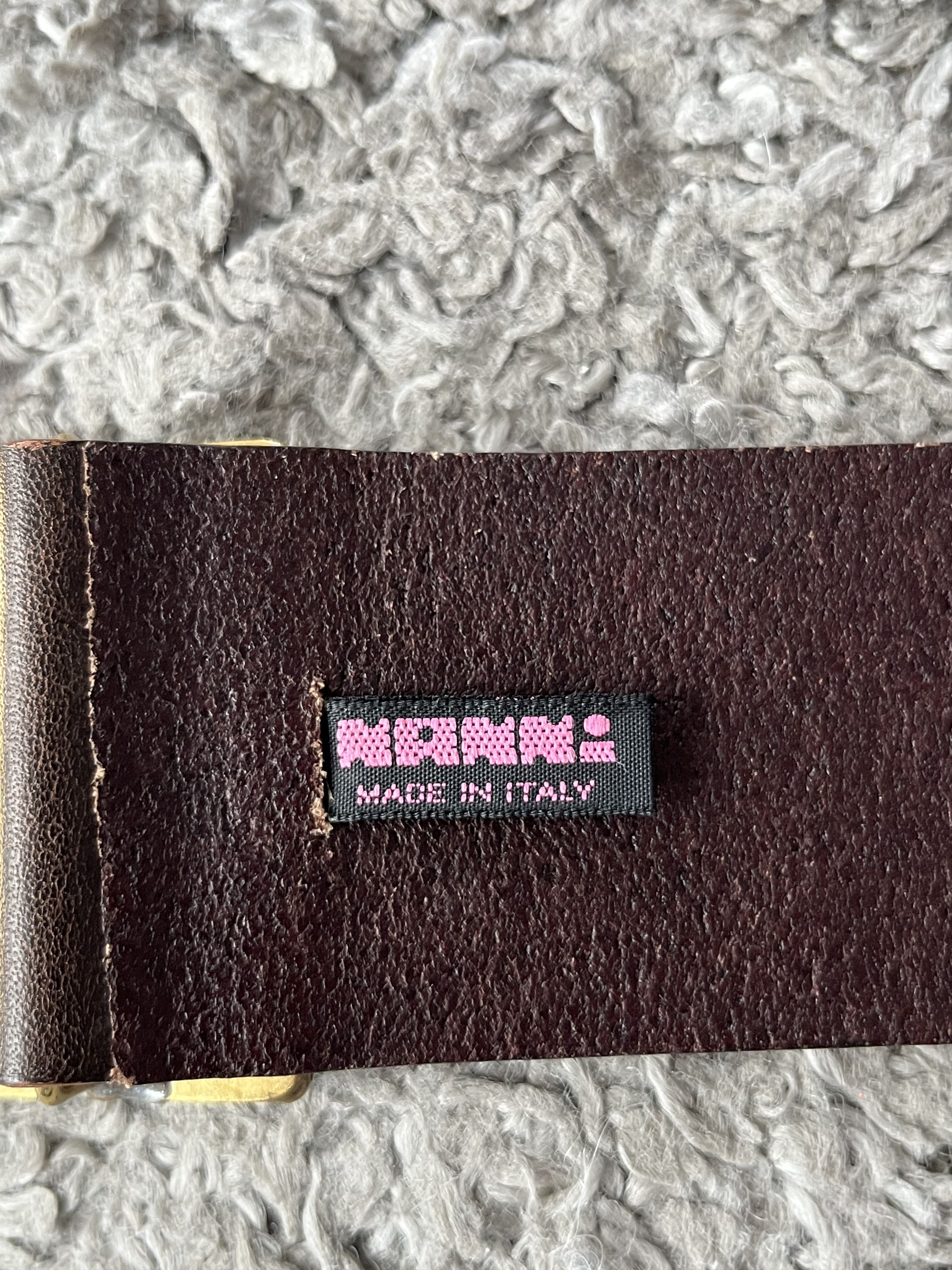 Vintage Luxury Belt NANNI Very Rare MADE IN ITALY Y2K Style Size ONE SIZE - 5 Thumbnail
