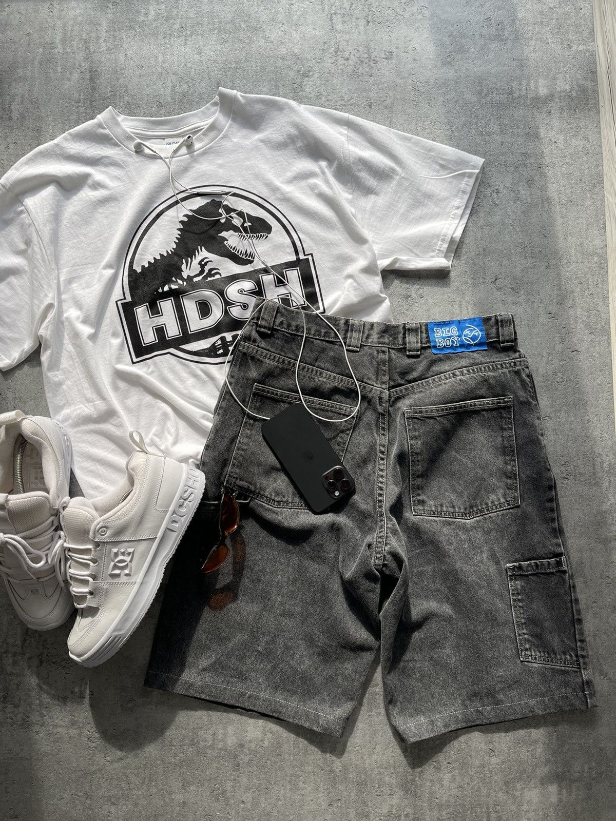 polar skate bigboy デニム ウォッシュドブラック　sサイズ ビックボーイウォッシュドブラック