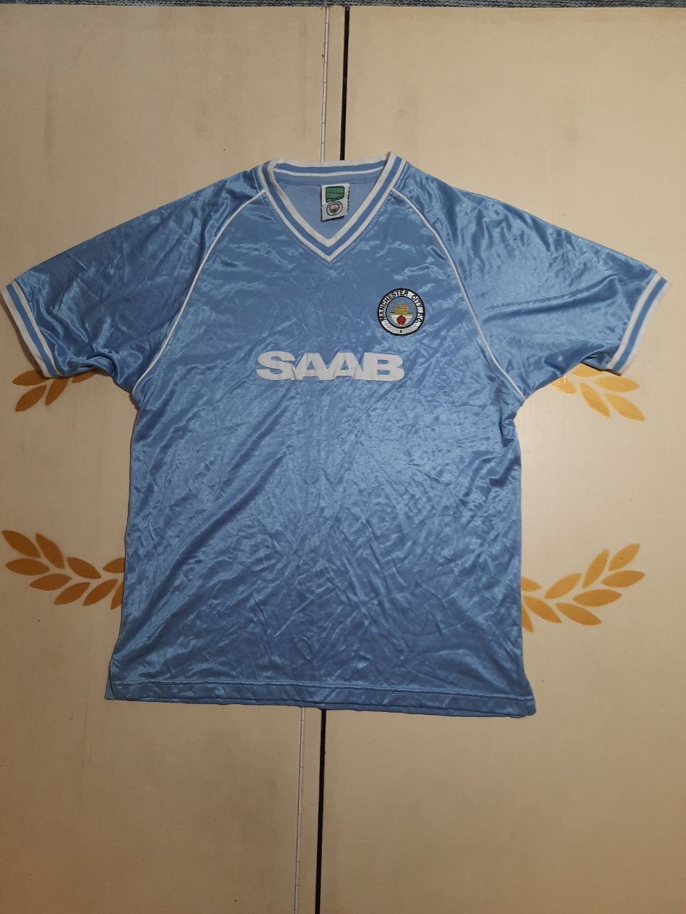 Other Score Draw Manchester City Jersey 1982-1983 Size US XL / EU 56 / 4 - 1 Thumbnail