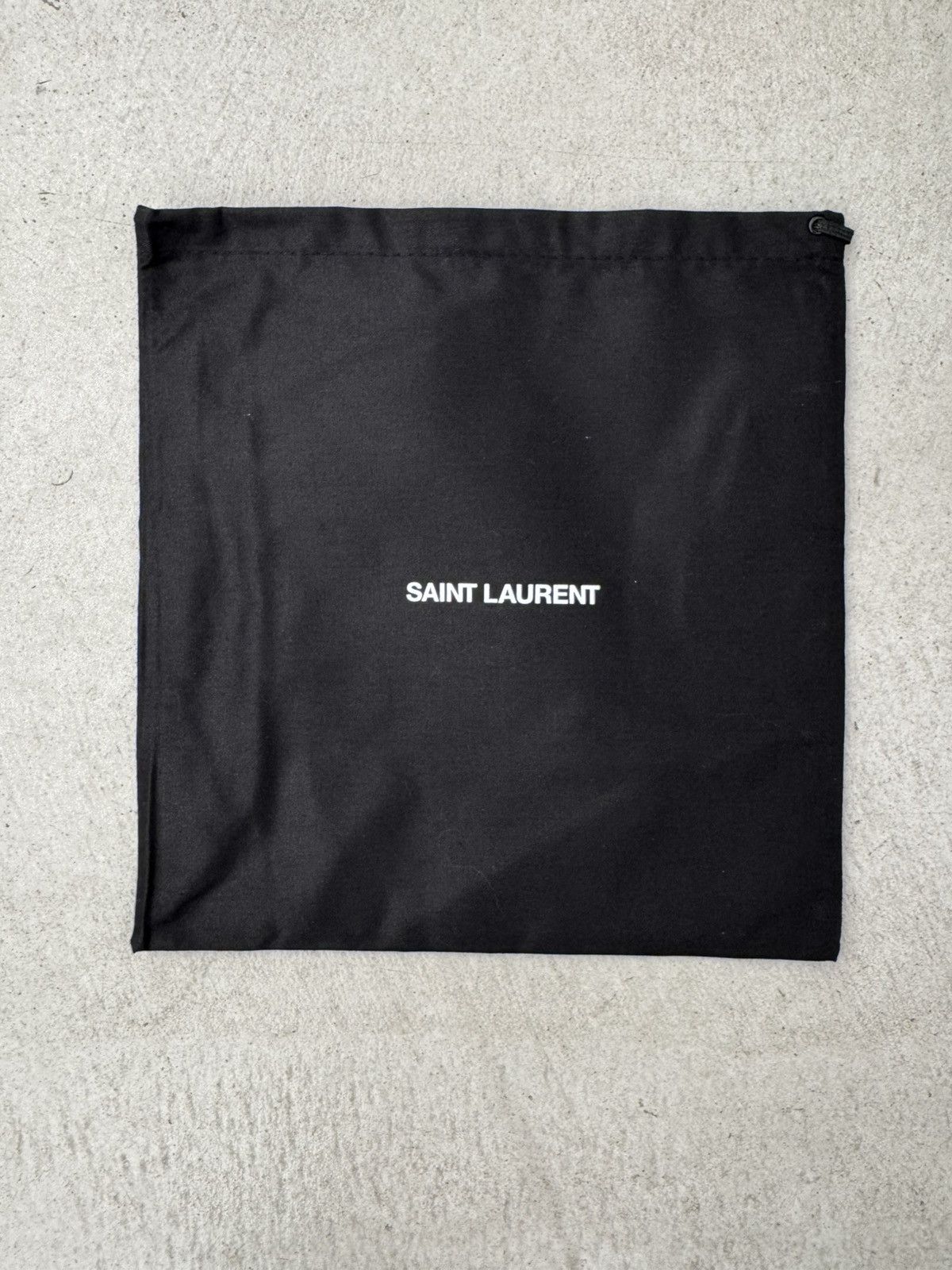 Saint Laurent Paris × Yves Saint Laurent Saint Laurent Black Cloth Lined Dust Bag 11.5"x12" Size ONE SIZE - 1 Thumbnail