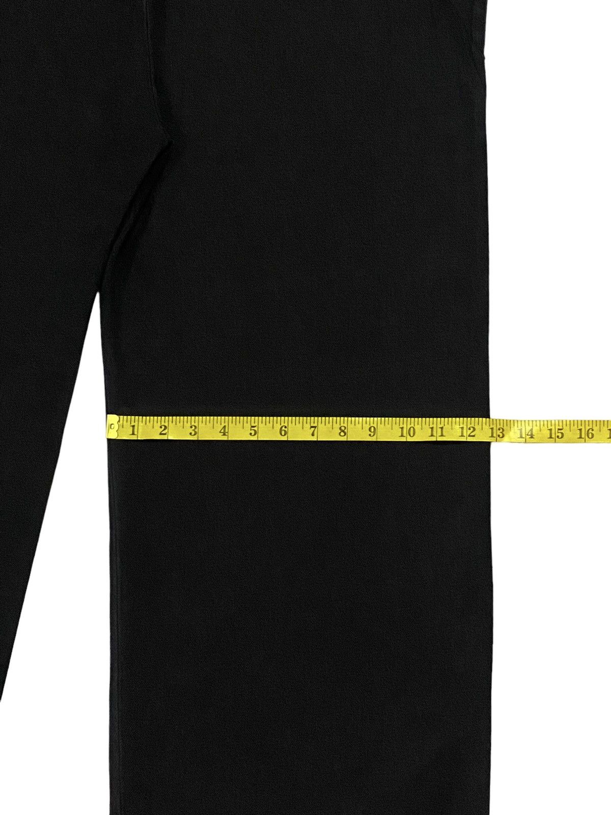 Maison Margiela Maison Margiela Black Baggy Wide Leg Jeans Size 26" / US 2 / IT 38 - 9 Thumbnail