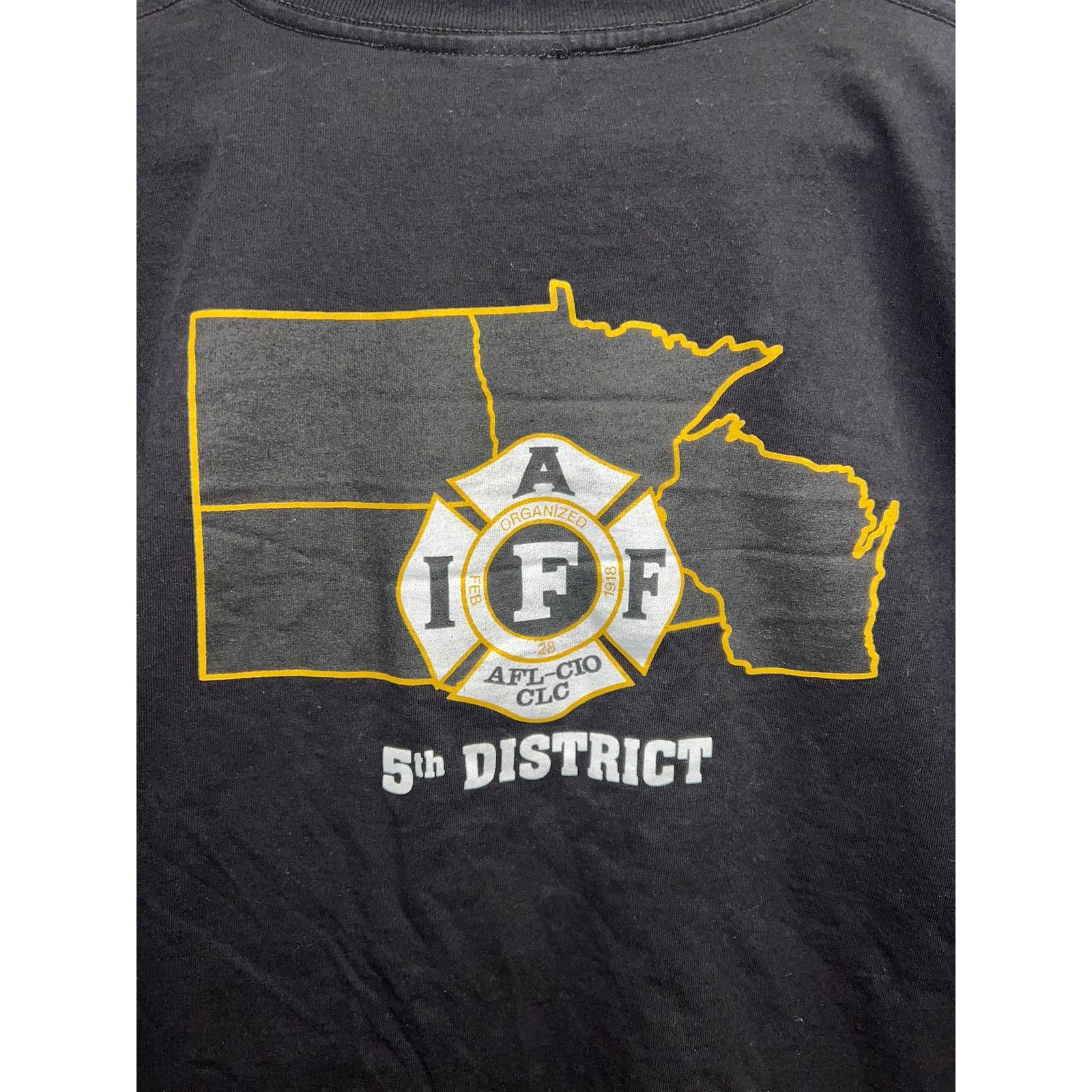 Vintage Vintage Firefighter Shirt Of Fire Fighters Joplin Tee Size US XL / EU 56 / 4 - 6 Thumbnail