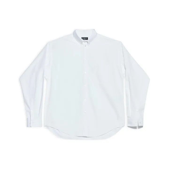 Balenciaga Balenciaga Balenciaga Long Sleeve ButtonUp Shirt for Men - Size US M / EU 48-50 / 2 - 1 Thumbnail