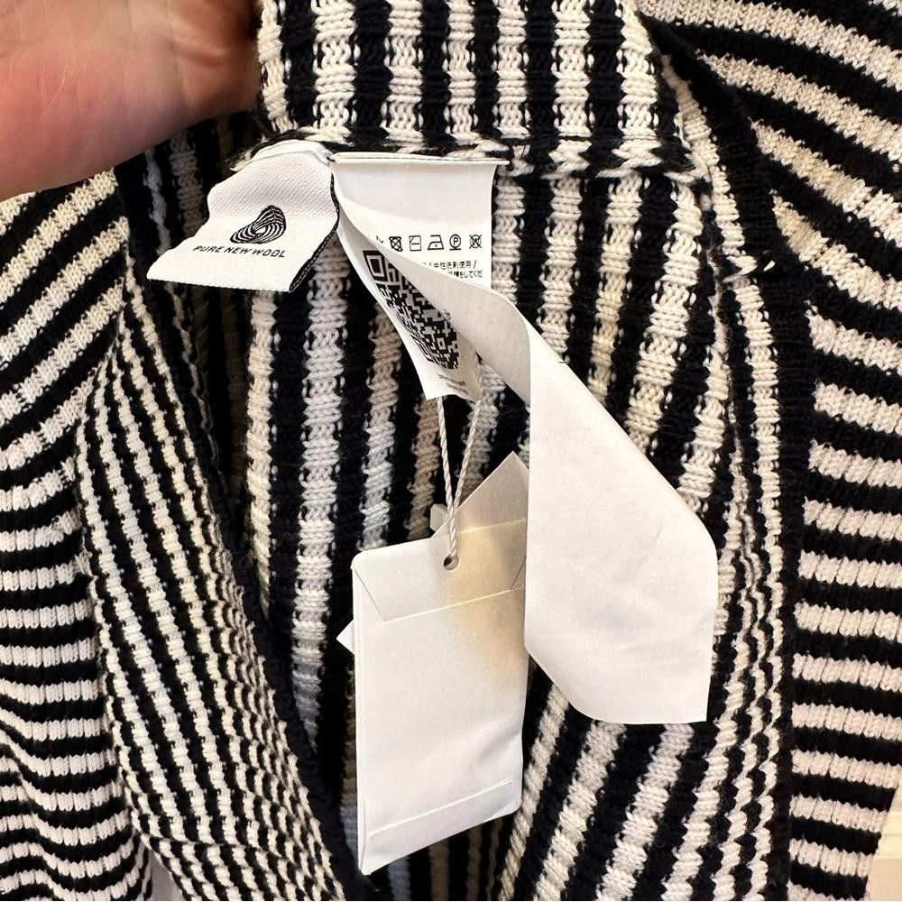 Designer Made In Italy Max Mara Label-cut Stretchy Wool Sweater Size M / US 6-8 / IT 42-44 - 12 Thumbnail