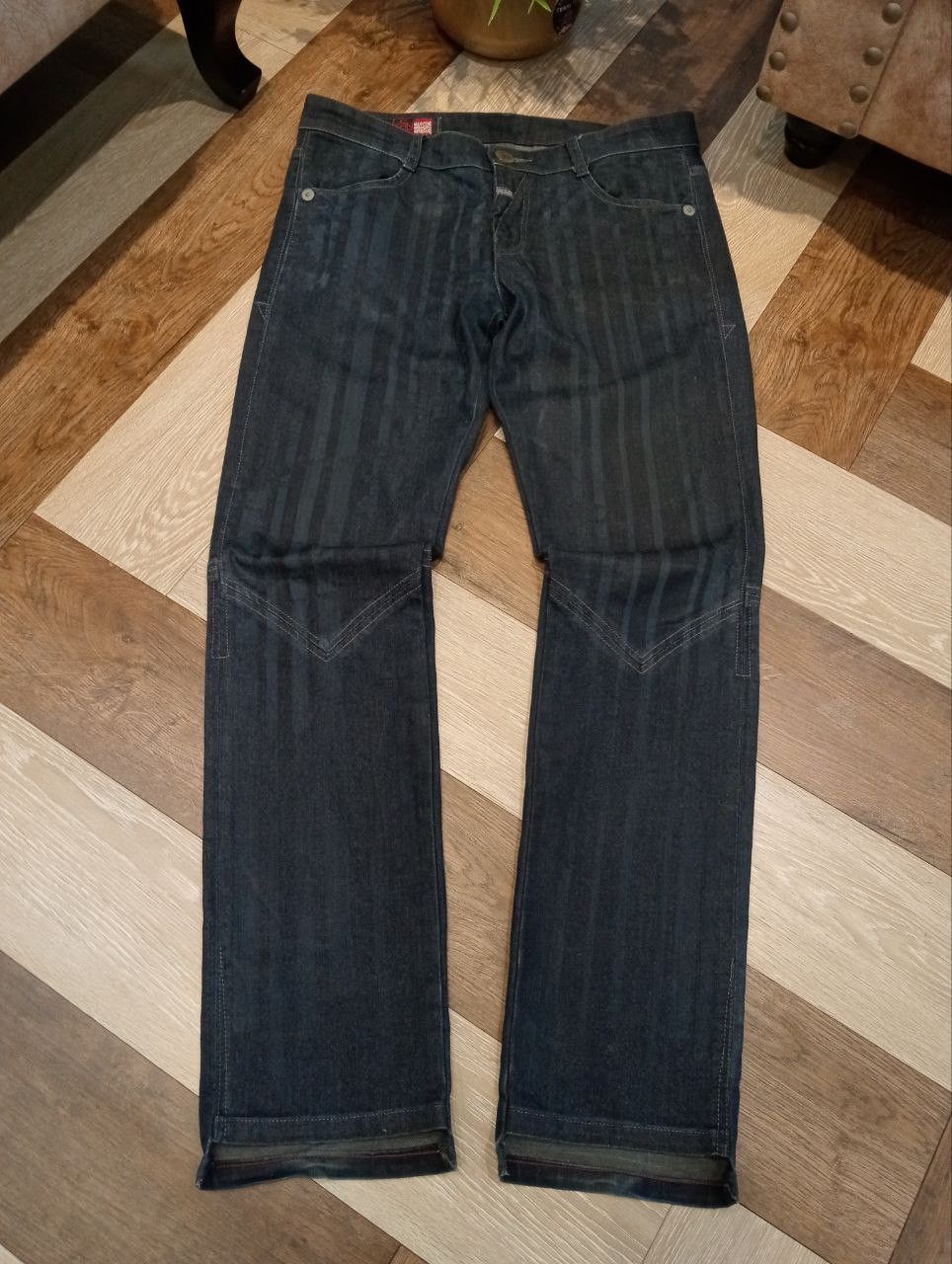 Marithe + Francois Girbaud MARITHE FRANCOIS GIRBAUD JAPAN BLUE STRETCH DENIM JEANS Size US 34 / EU 50 - 2 Thumbnail