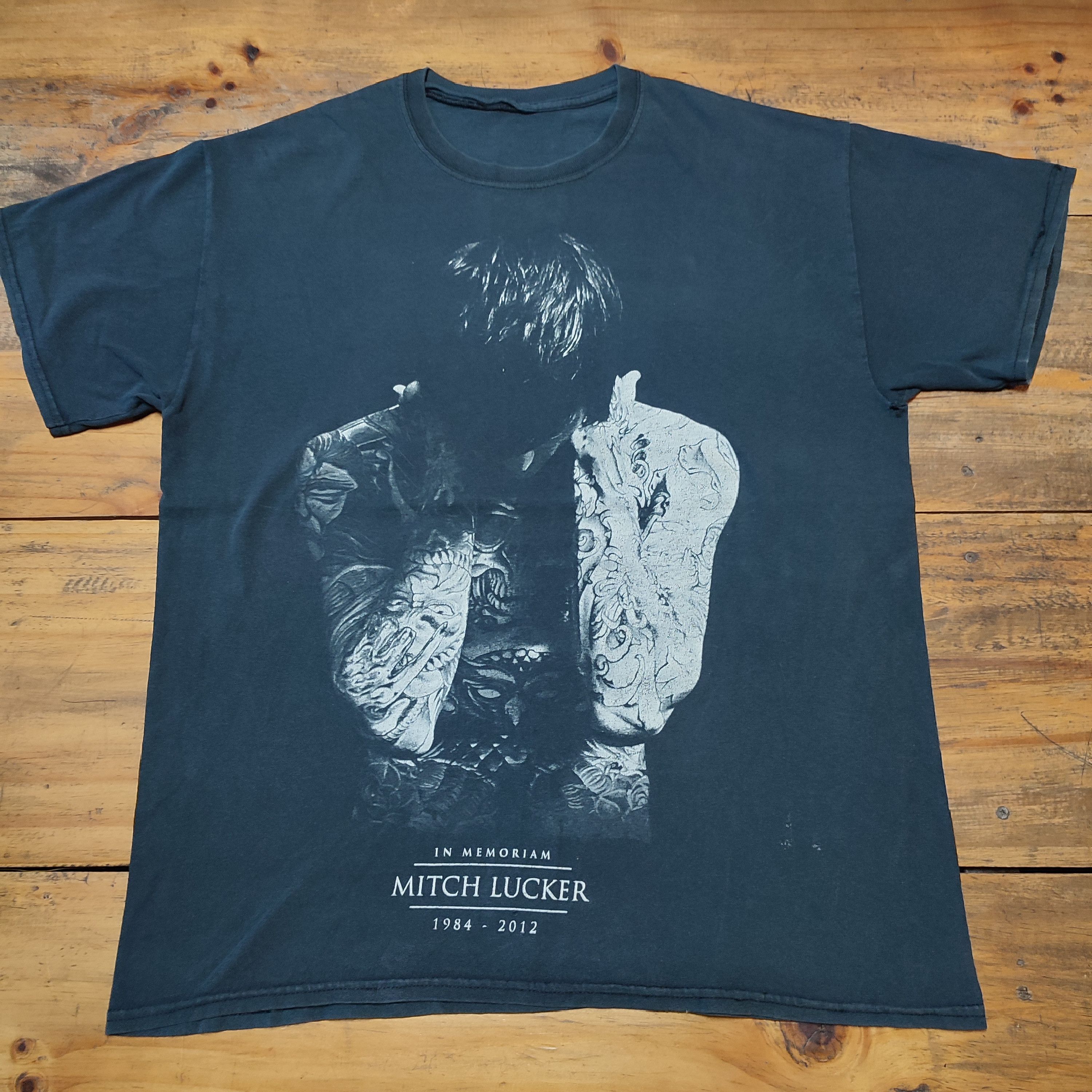 Band Tees × Vintage 🔥Rare🔥 MITCH LUCKER In Memoriam 1984 - 2012 Size US L / EU 52-54 / 3 - 2 Thumbnail