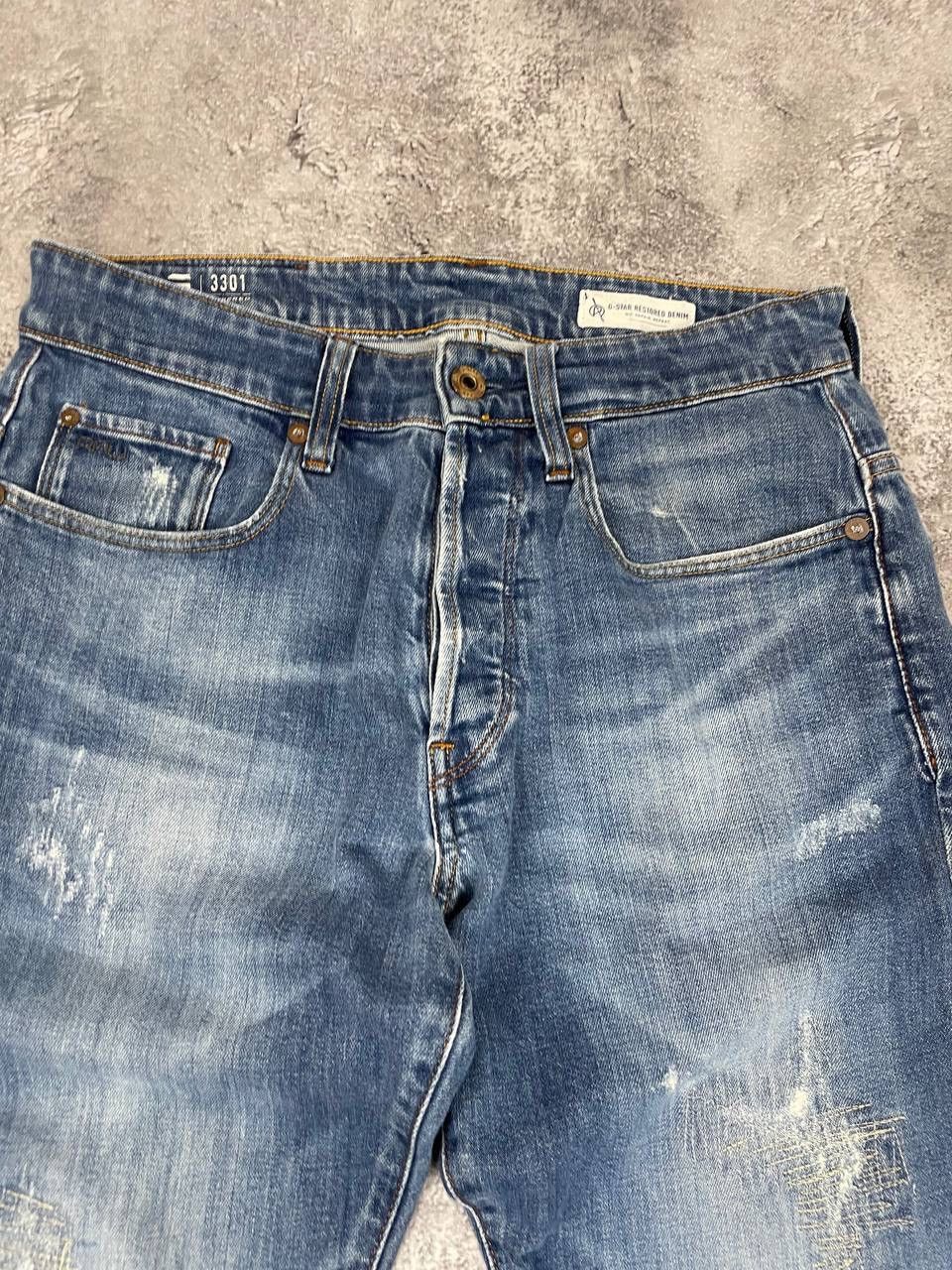 G-Star G-Star Raw Men Denim Jeans Pants Blue Straight Size W29 Size US 29 - 9 Thumbnail