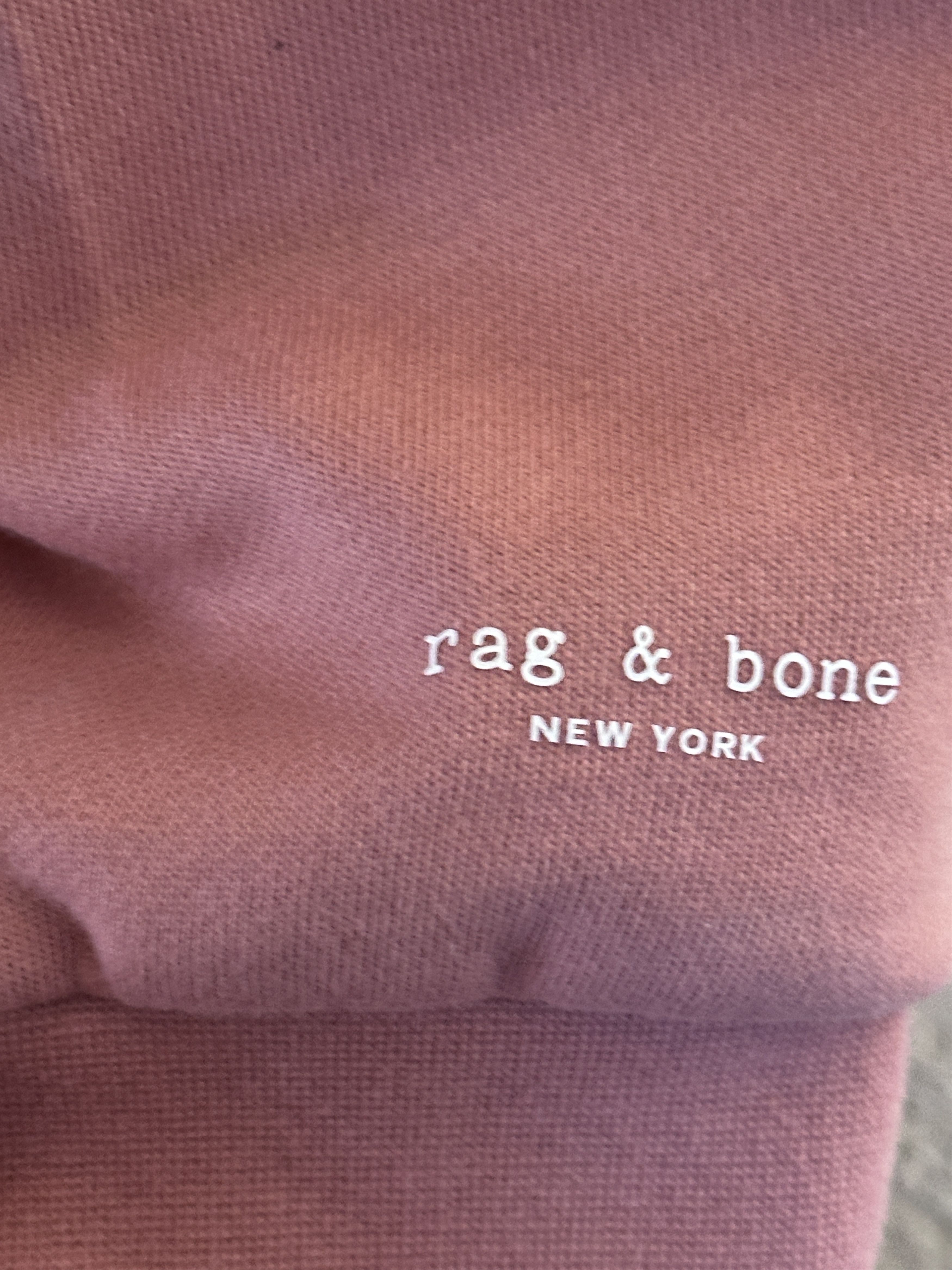 Rag & Bone Rag & Bone Women's Pink Sweatshirt/Hoodie Size Medium Size M / US 6-8 / IT 42-44 - 4 Thumbnail