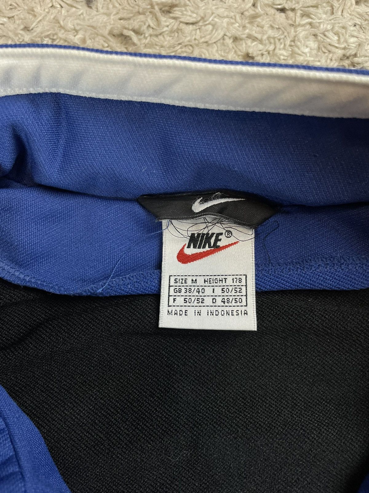 Nike × Vintage Nike swoosh streetwear vintage multi logo zip sweatshirt Size US M / EU 48-50 / 2 - 7 Thumbnail