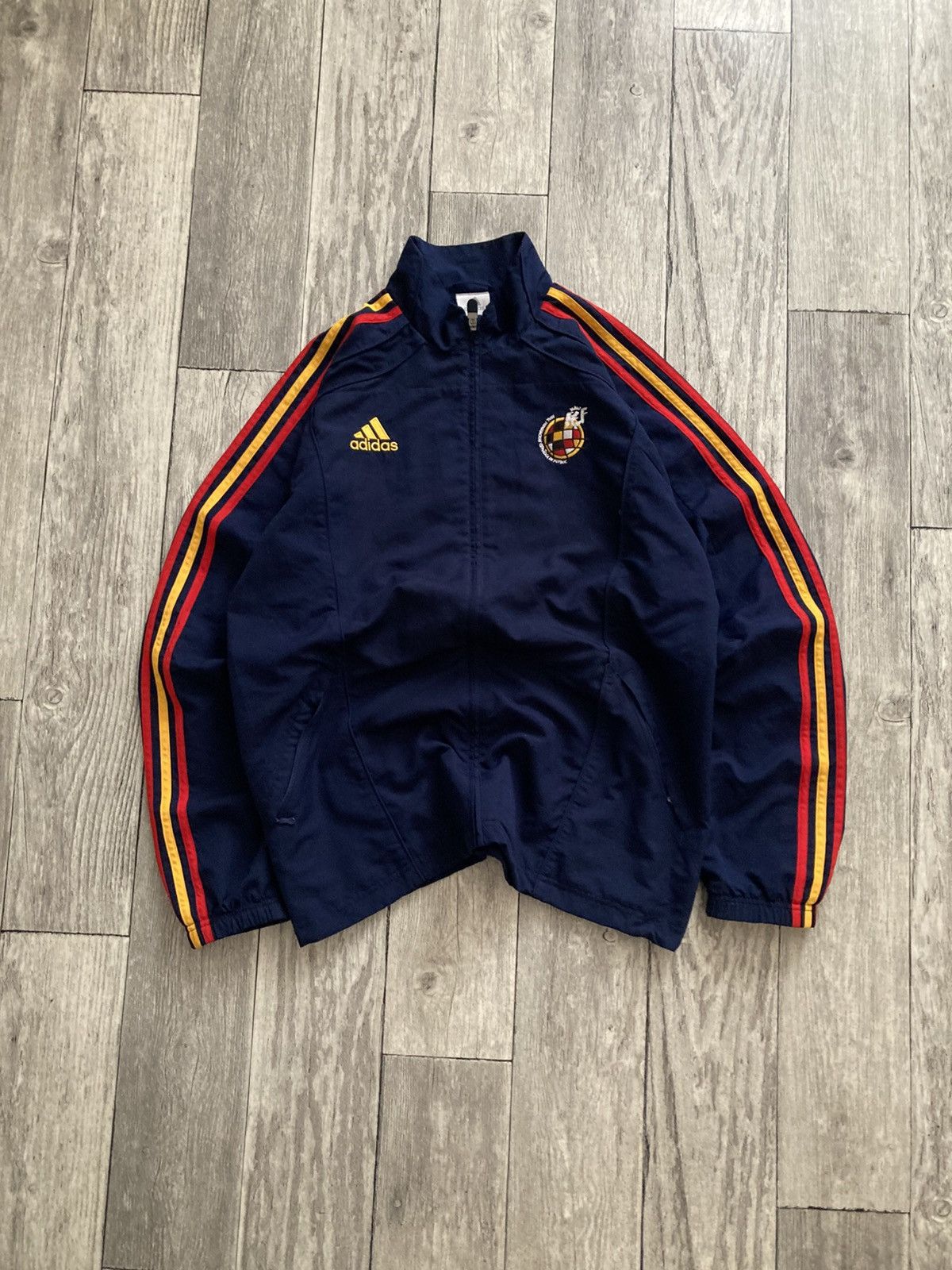 Adidas × Vintage Vintage world cup 2010 spain Adidas soccer football jacket Size US XL / EU 56 / 4 - 4 Thumbnail