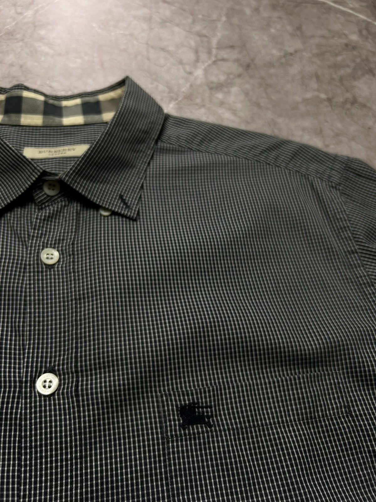 Burberry × Vintage Vintage Burberry Shirt Size US L / EU 52-54 / 3 - 4 Thumbnail