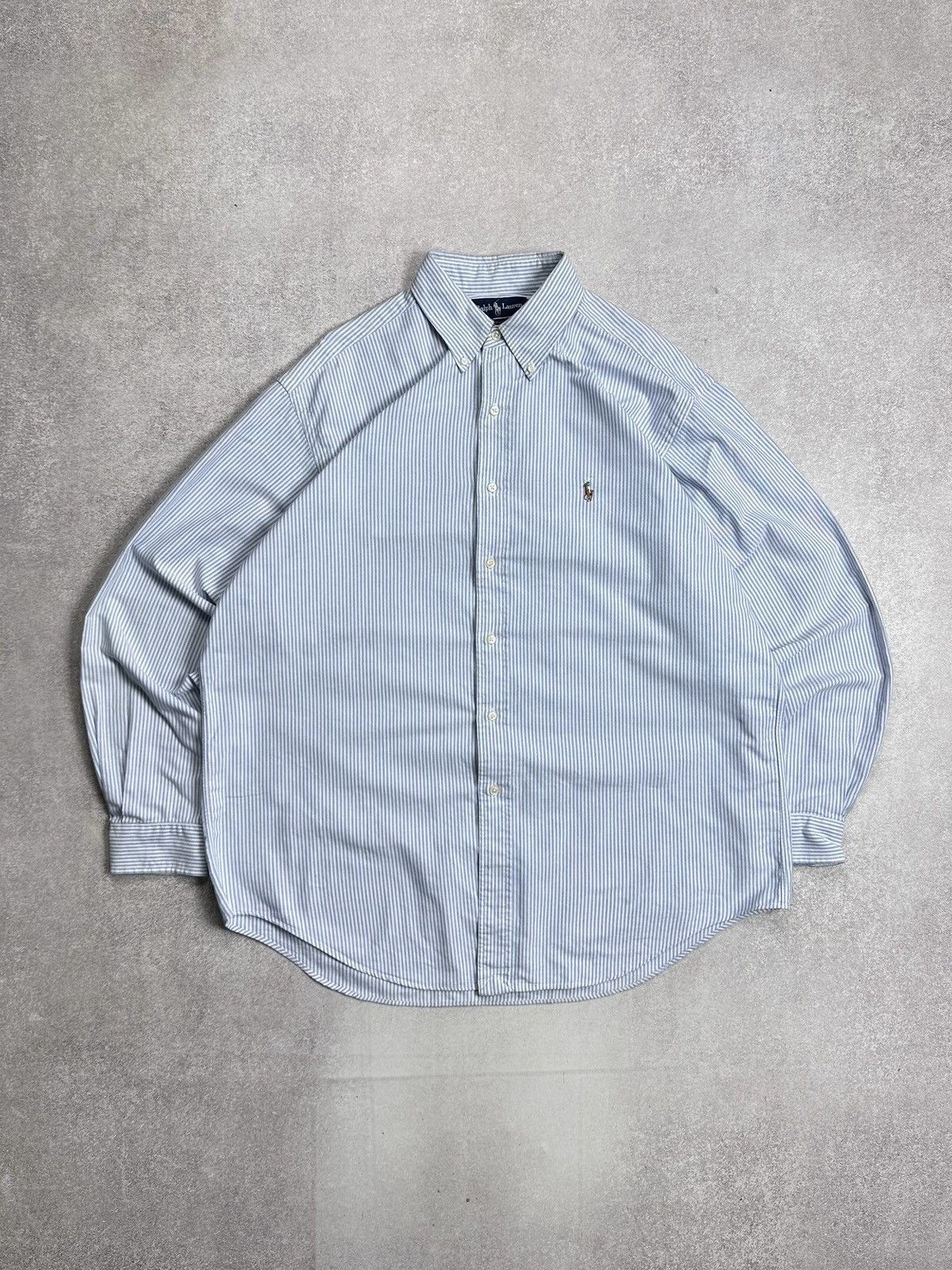 Polo Ralph Lauren Vintage Polo Ralph Lauren Y2K Button Shirt L Size US L / EU 52-54 / 3 - 1 Thumbnail