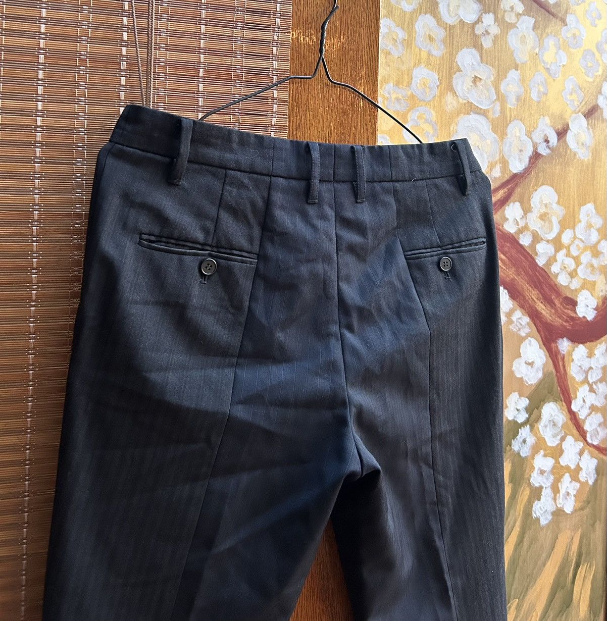 H&M × Maison Margiela × Vintage Maison Martin Margiela X HM Wool Split Dress Pants Size 30R Size 44R - 4 Thumbnail